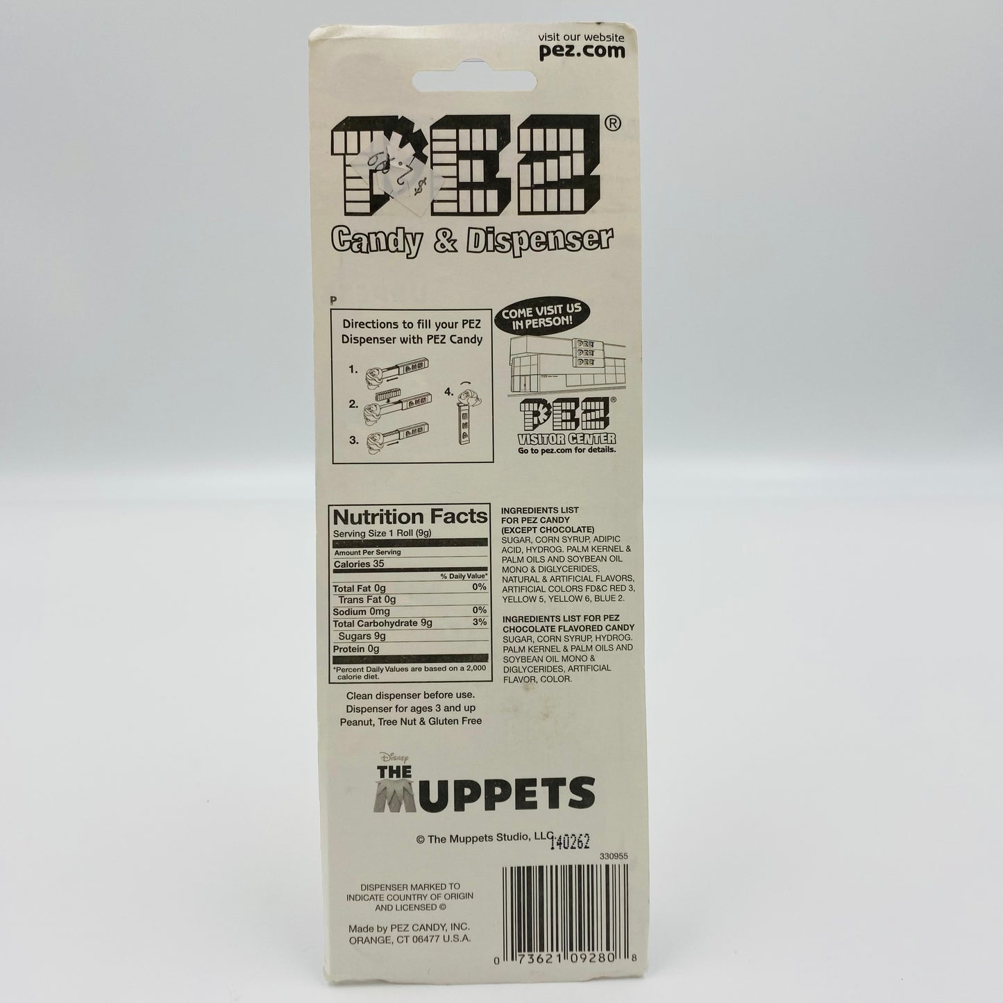 Muppets Animal PEZ dispenser (2012) carded