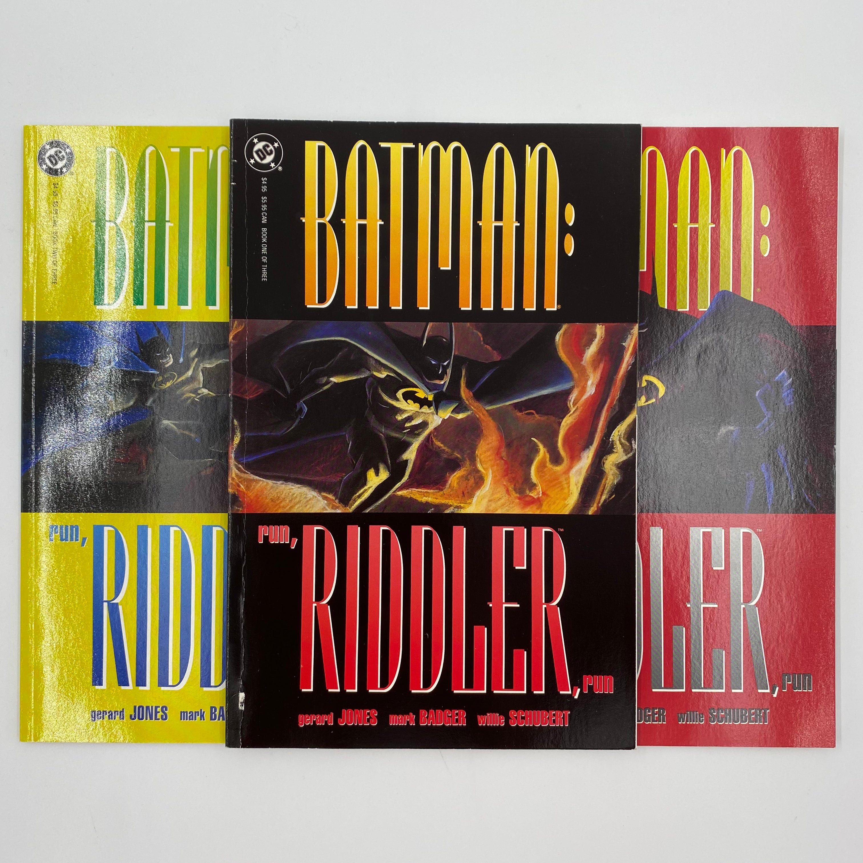 Batman: Run, Riddler, Run #1-3 (1992) DC – Mom and Pop Culture Collectibles