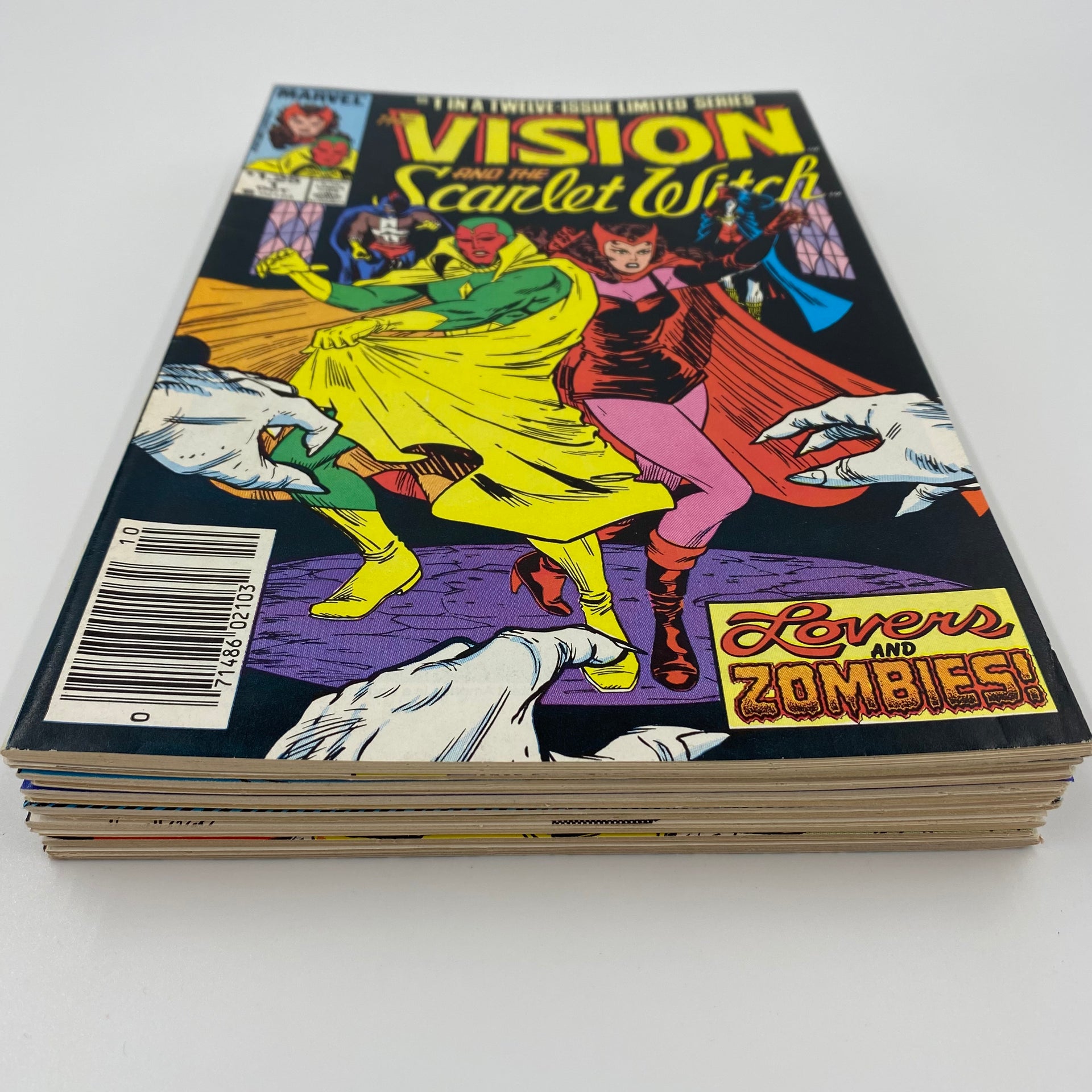 Vision and the Scarlet top Witch #1-12 Complete Set Marvel Comics 1985