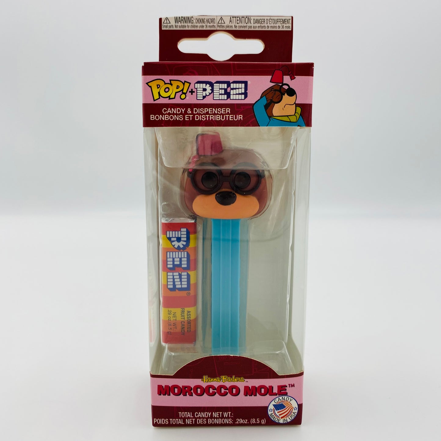 Hanna-Barbera Morocco Mole Pop! + PEZ dispenser (2018) boxed