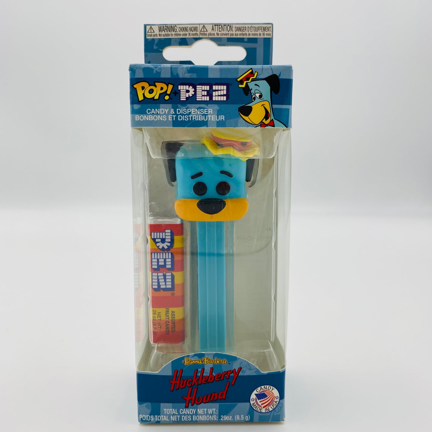 Hanna-Barbera Huckleberry Hound Pop! + PEZ dispenser (2018) boxed