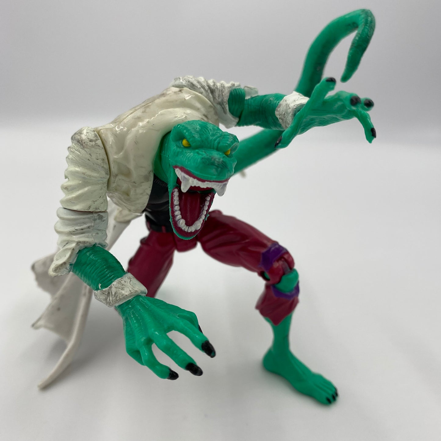 Spider-Man Web Force Spider-Smash Lizard loose 6" action figure (1997) Toy Biz