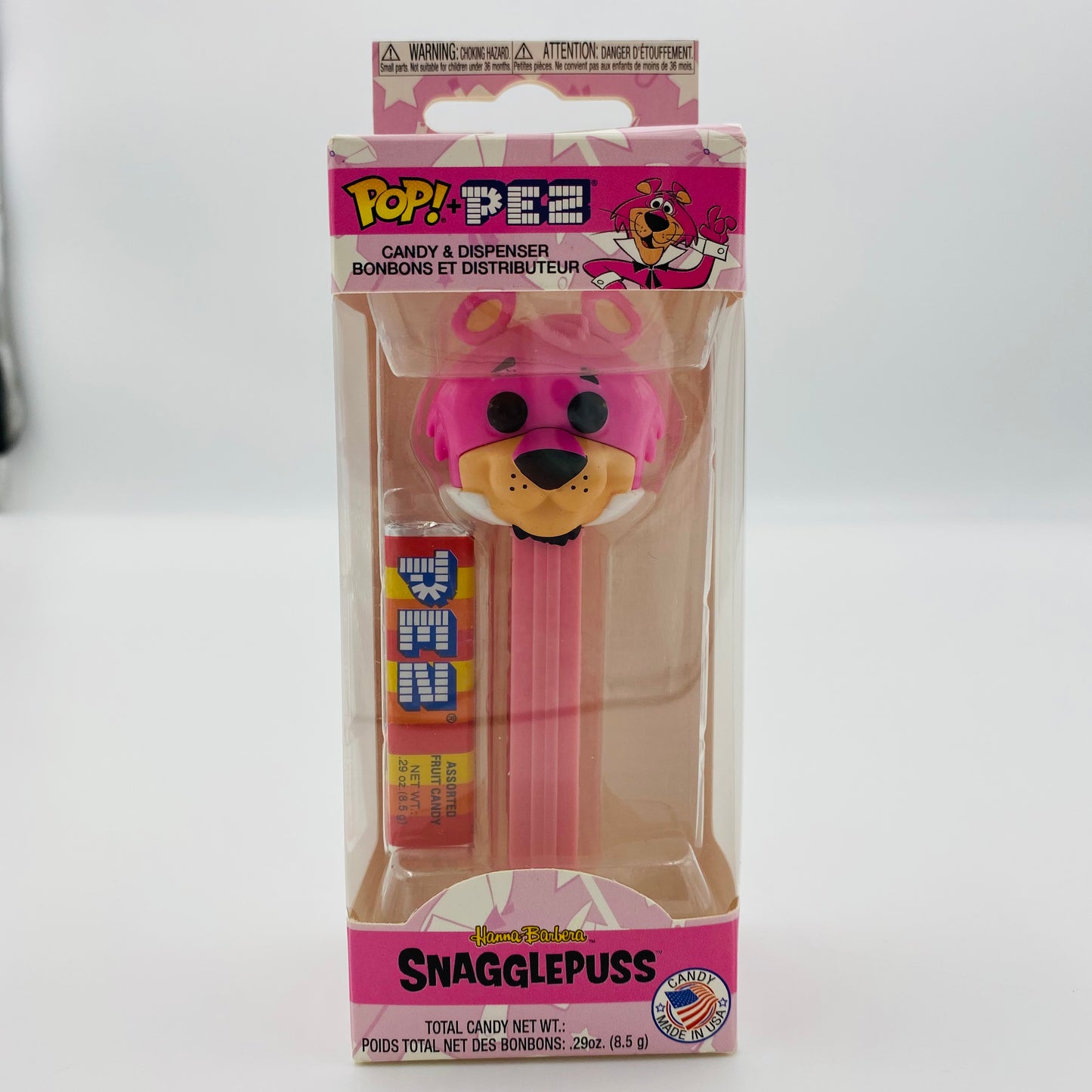 Hanna-Barbera Snagglepuss Pop! + PEZ dispenser (2018) boxed