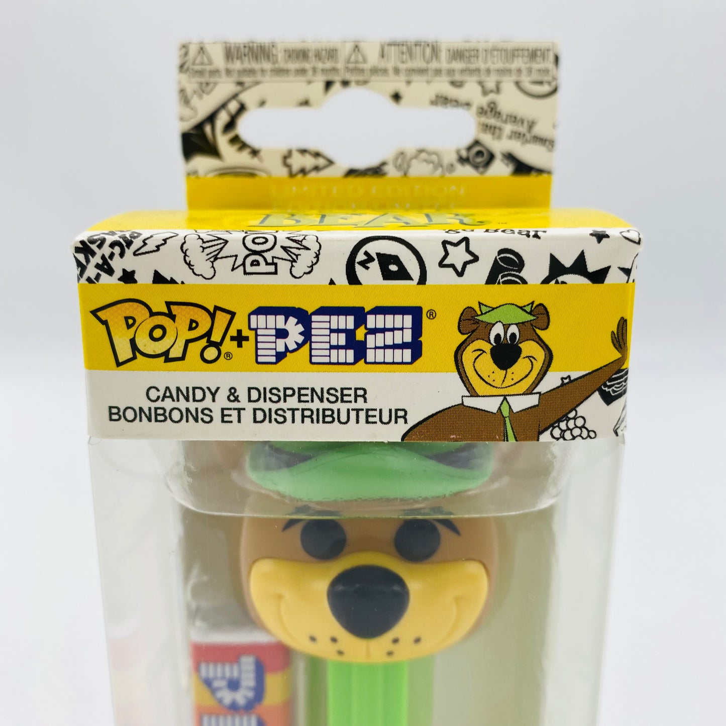 Hanna-Barbera Yogi Bear Pop! + PEZ dispenser (2018) boxed