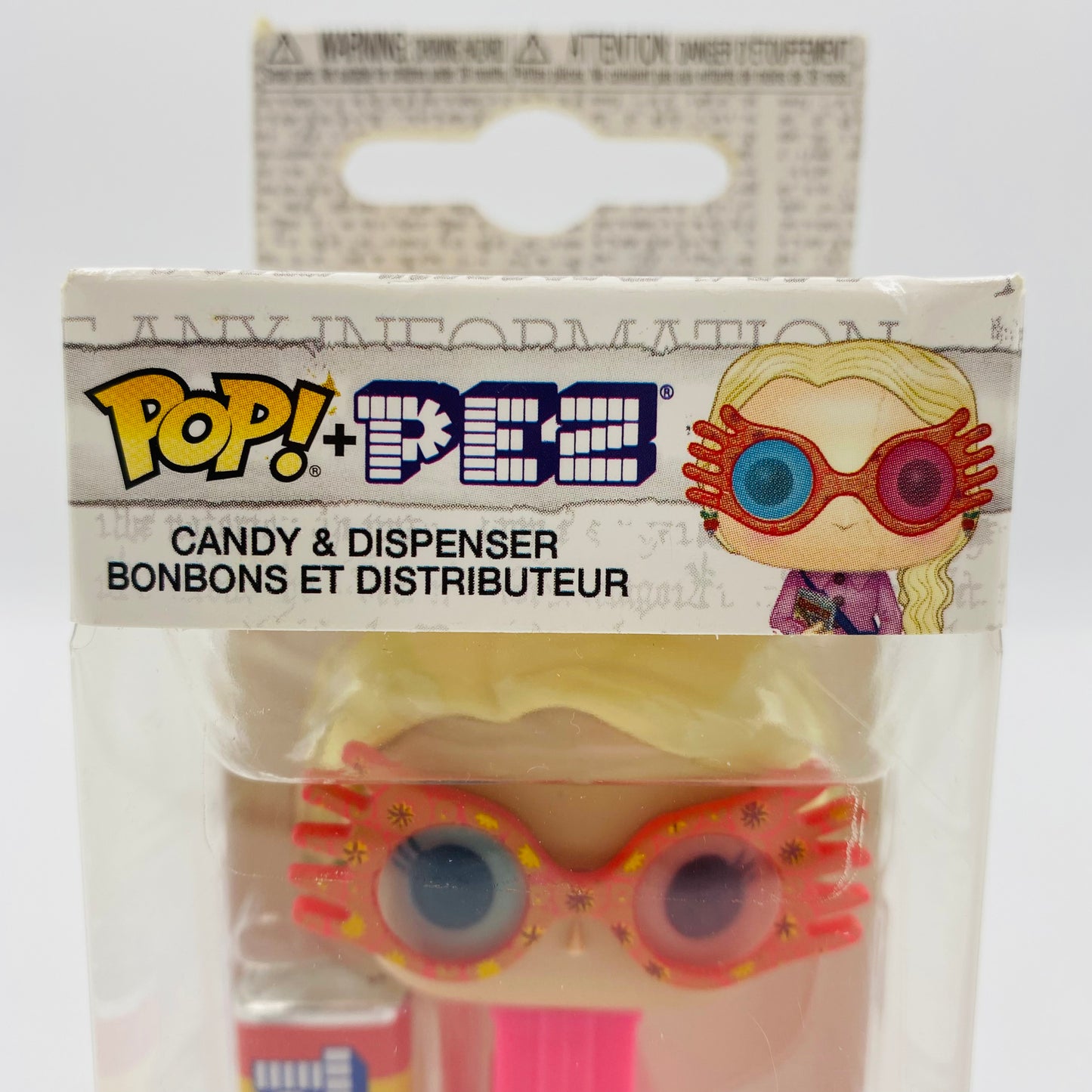 Harry Potter Luna Lovegood Pop! + PEZ dispenser (2018) boxed