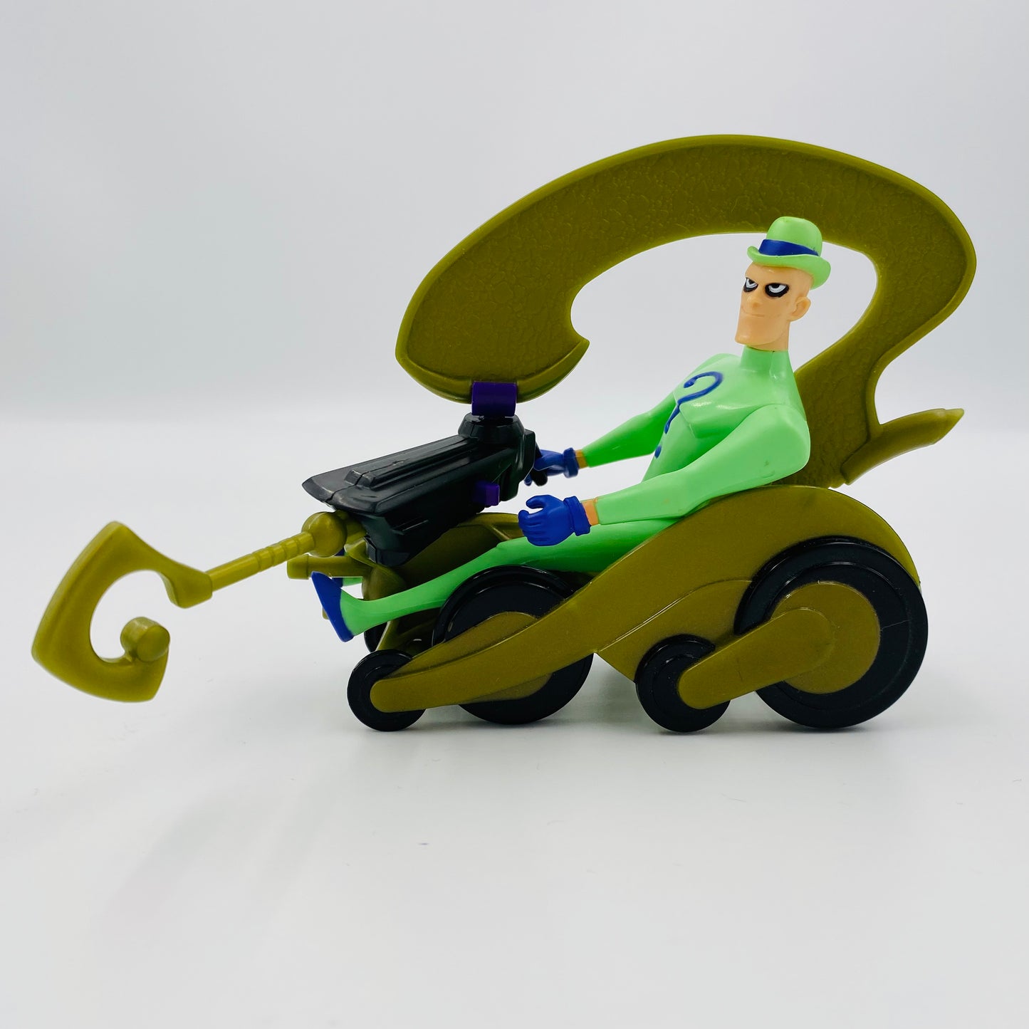 The New Batman Adventures Mission Masters Rumble Ready Riddler loose 5" action figure (1999) Hasbro