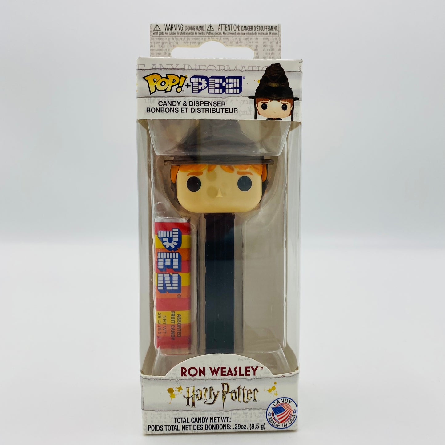 Harry Potter Ron Weasley Pop! + PEZ dispenser (2018) boxed