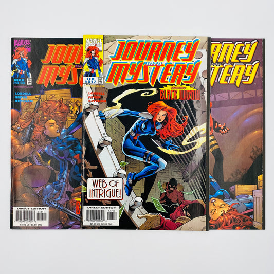 Journey into Mystery #517-519 featuring Black Widow (1998) Marvel