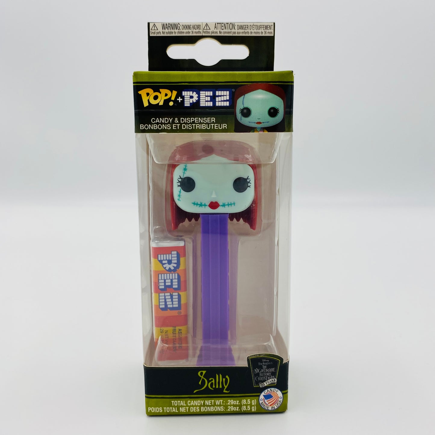 Nightmare Before Christmas Sally Pop! + PEZ dispenser (2018) boxed