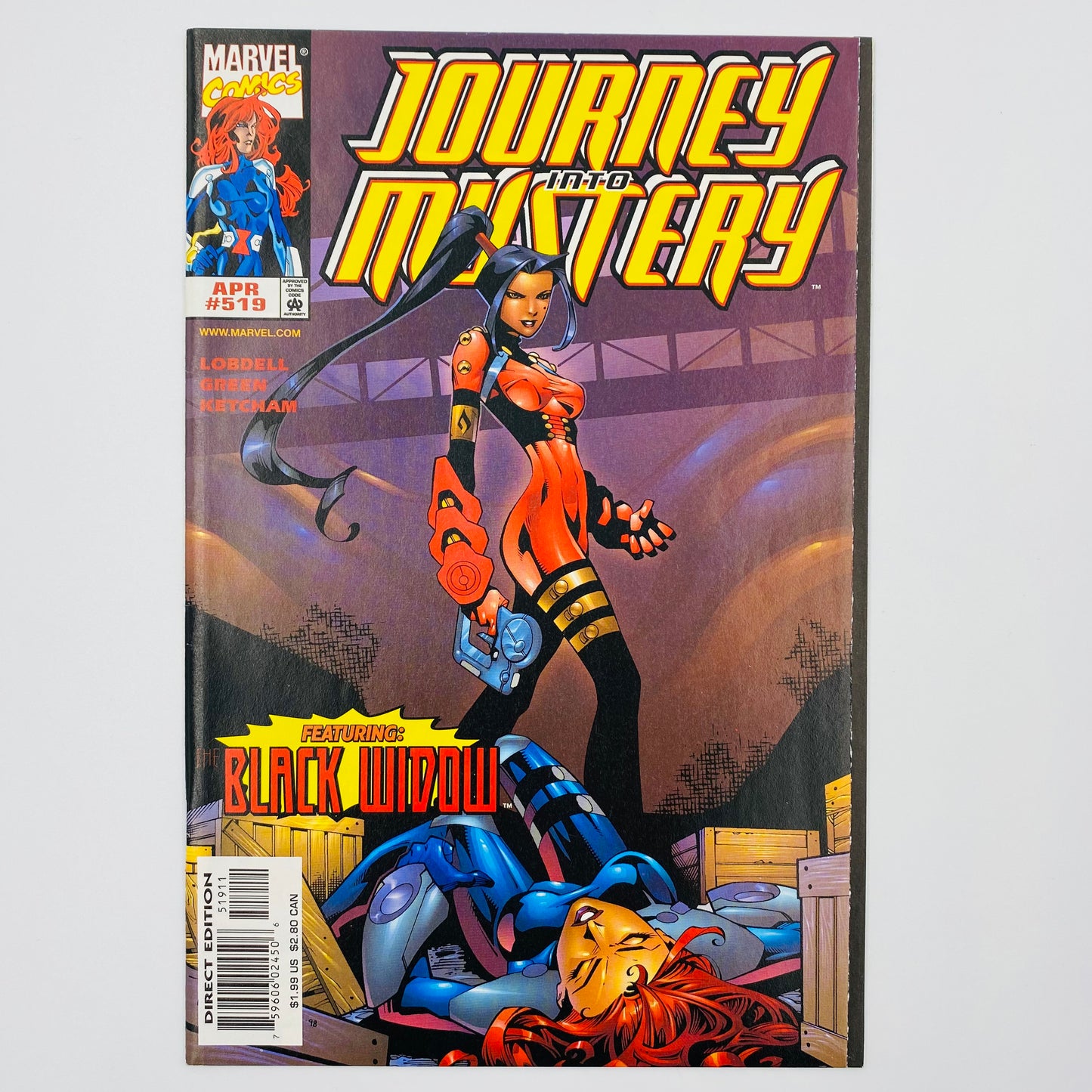 Journey into Mystery #517-519 featuring Black Widow (1998) Marvel