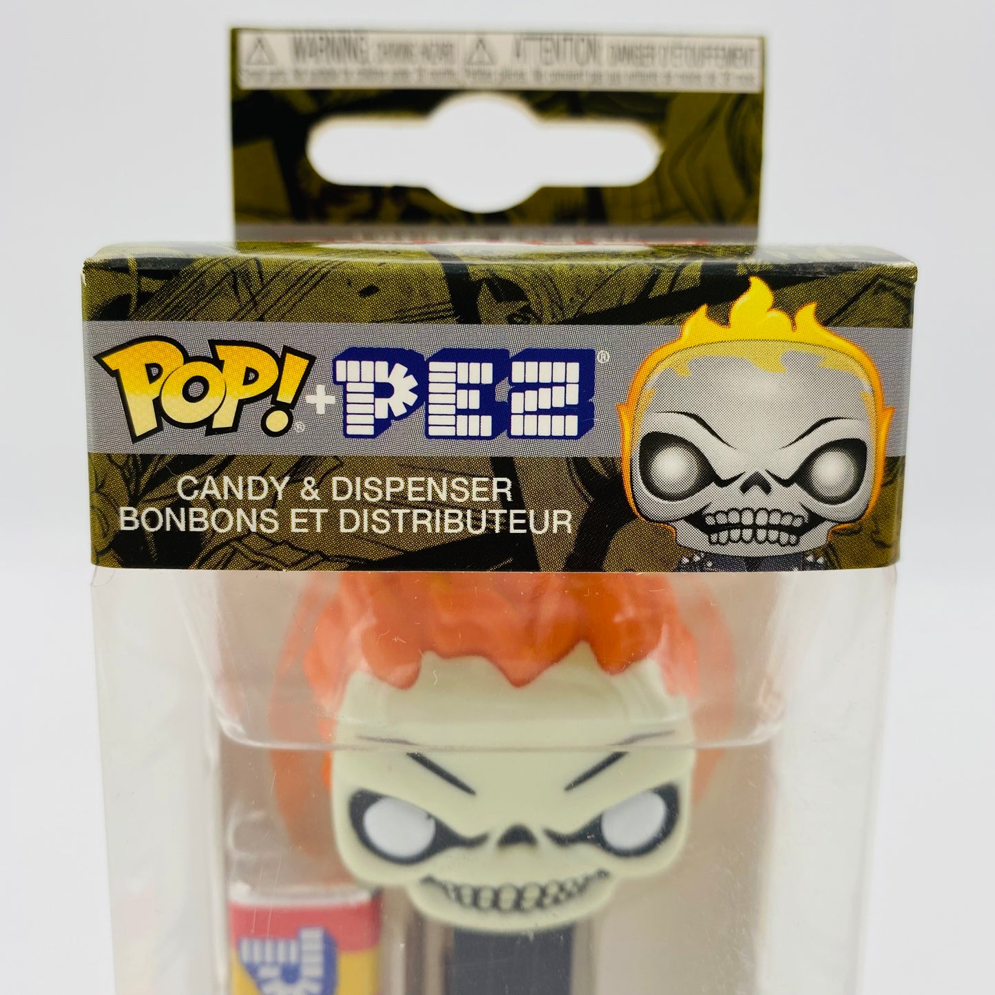 Marvel Ghost Rider Pop! + PEZ dispenser (2019) boxed