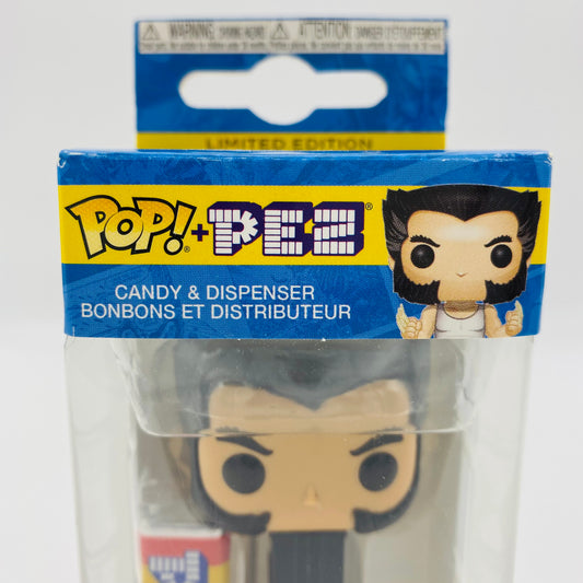 Marvel X-Men Logan Pop! + PEZ dispenser (2019) boxed