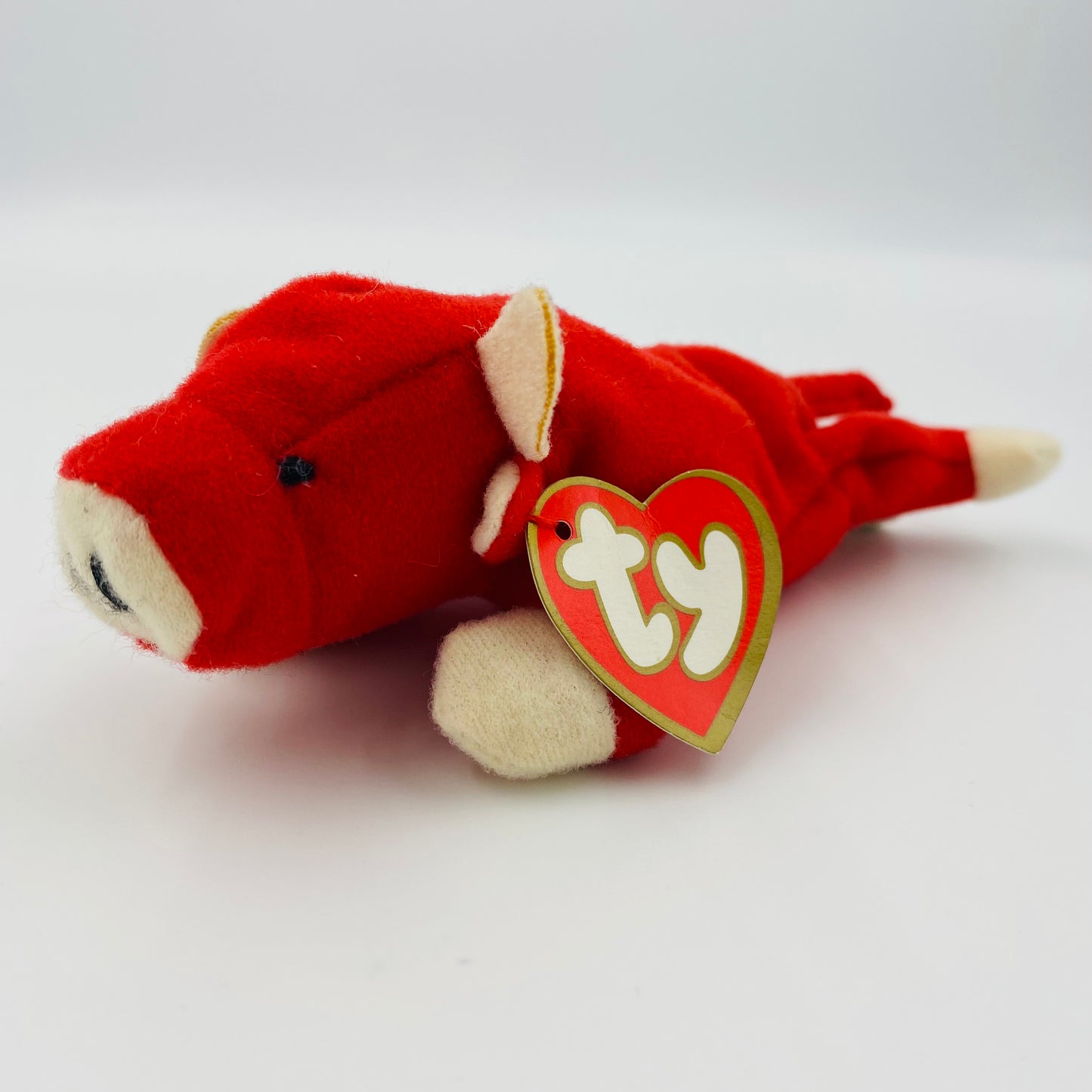 Teenie Beanie Babies Snort the bull McDonald's Happy Meal plush (1997) loose