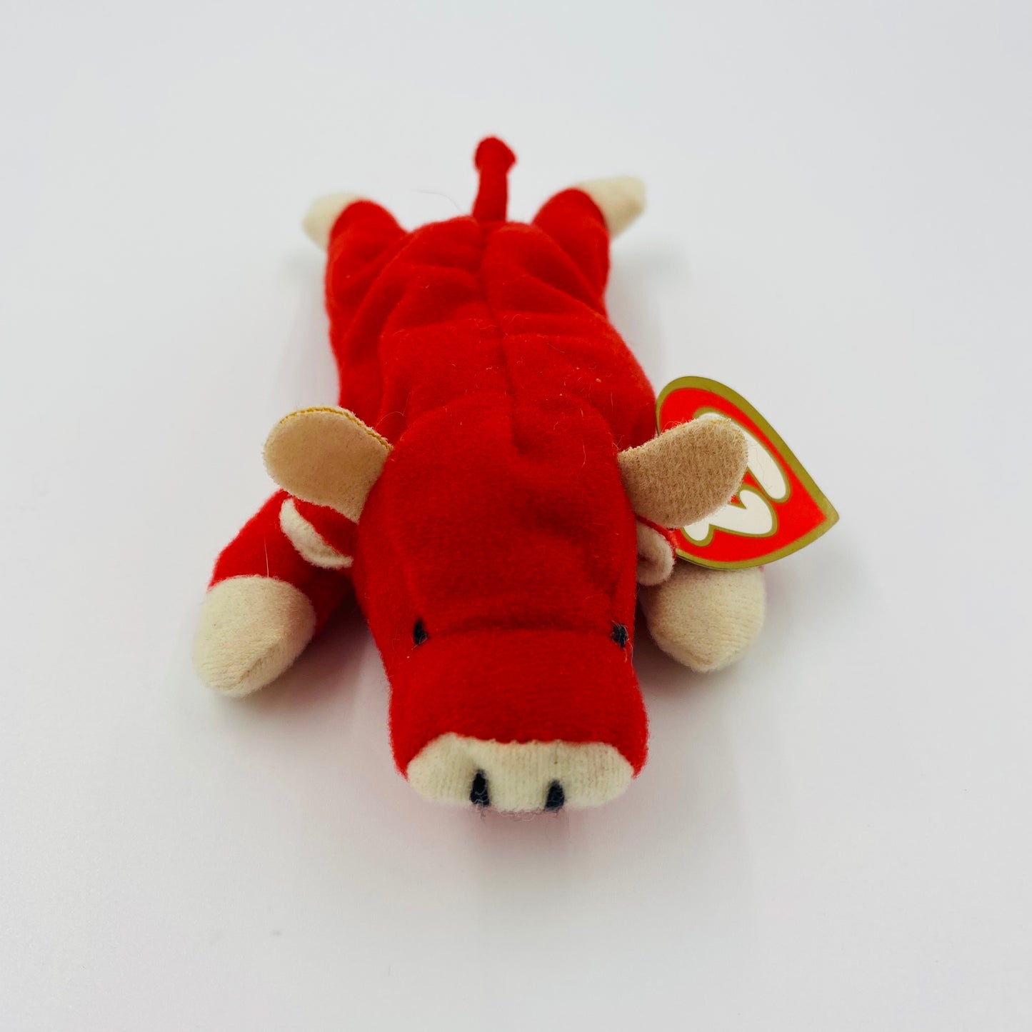 Teenie Beanie Babies Snort the bull McDonald's Happy Meal plush (1997) loose