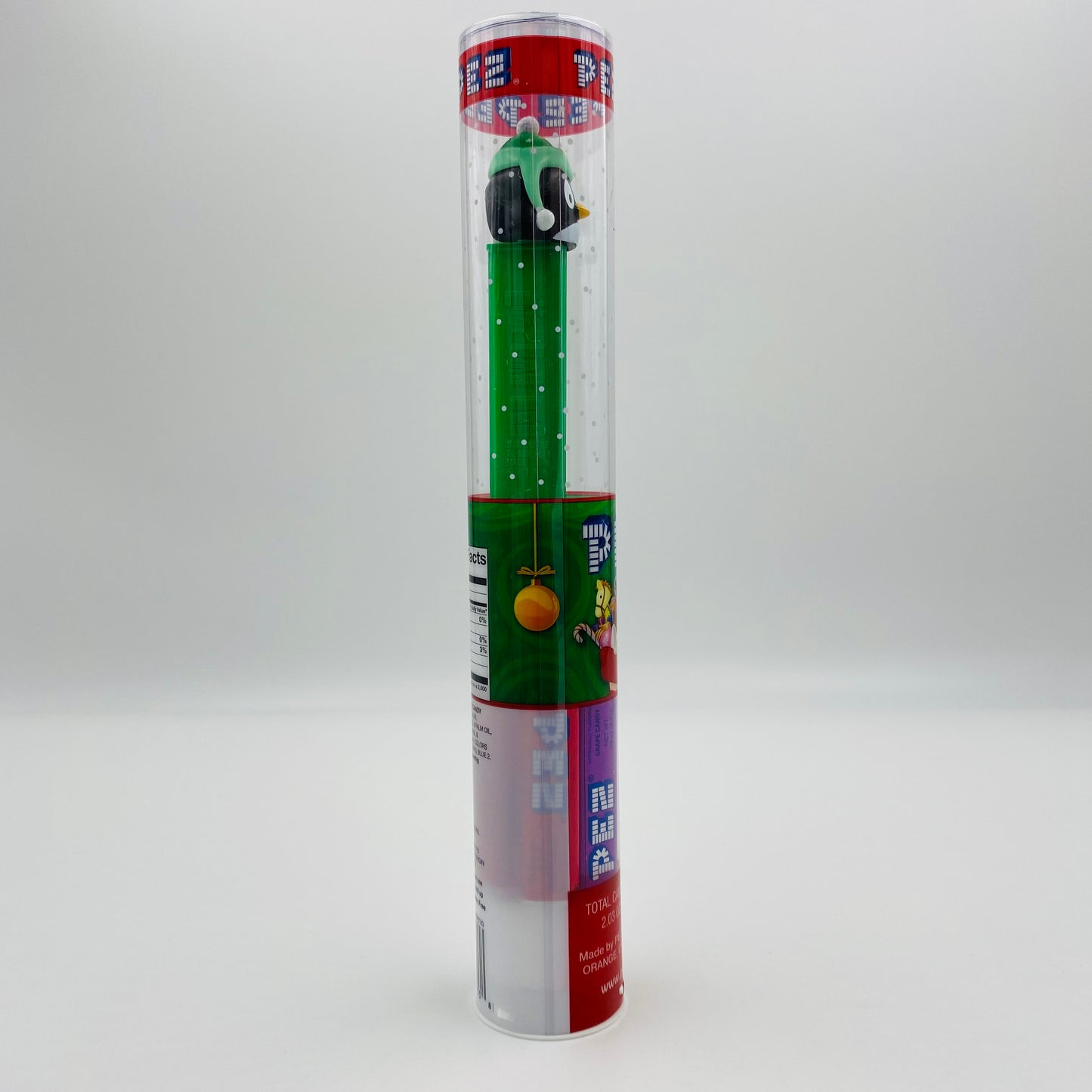 Christmas Penguin PEZ dispenser (2016) tubed