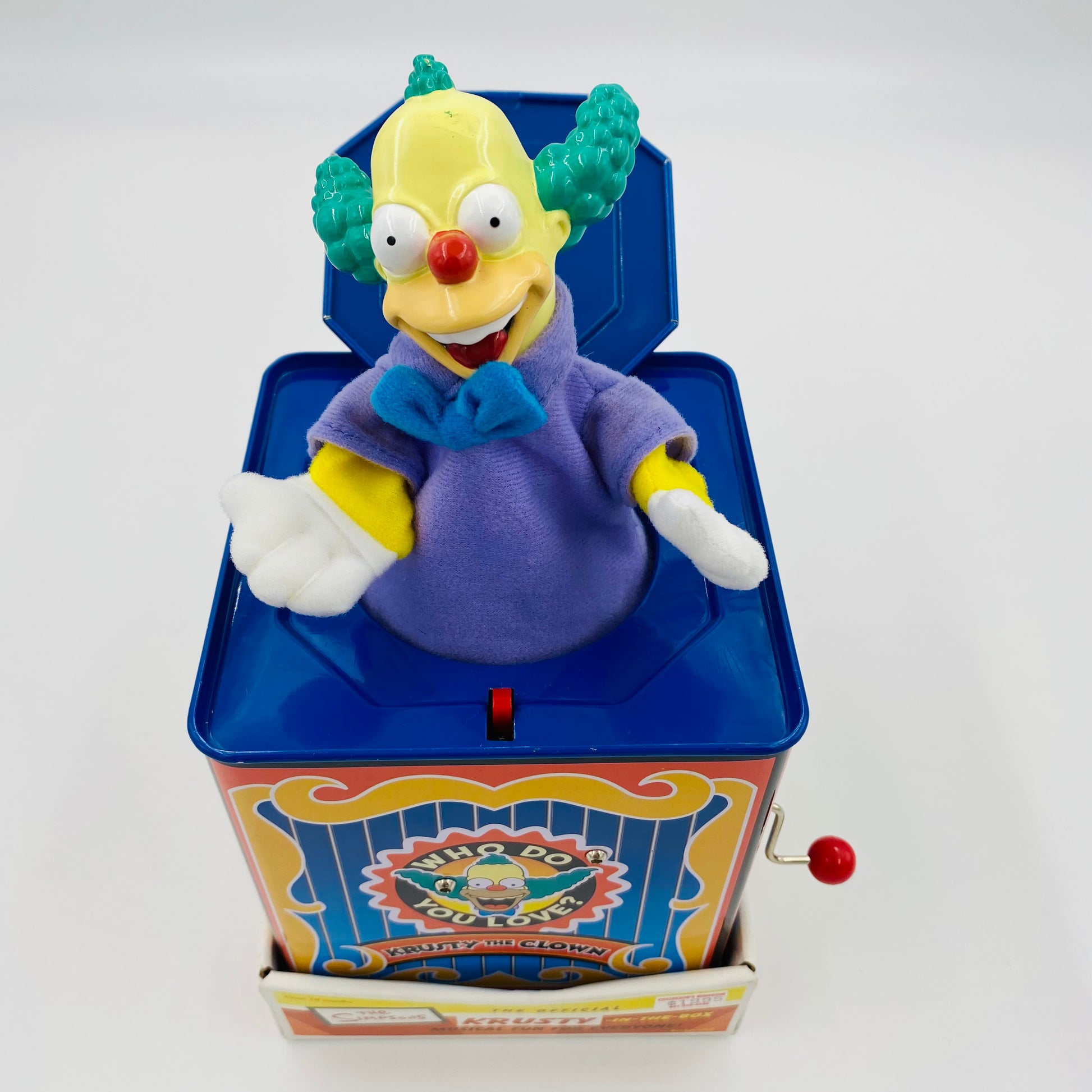 The Simpsons Krusty-in-the-box Jack-in-the-box (2002) Rocket USA Mom and Pop Culture Collectibles The Simpsons Krusty-in-the-box Jack-in-the-box (2002) Rocket USA Mom and Pop Culture Collectibles
