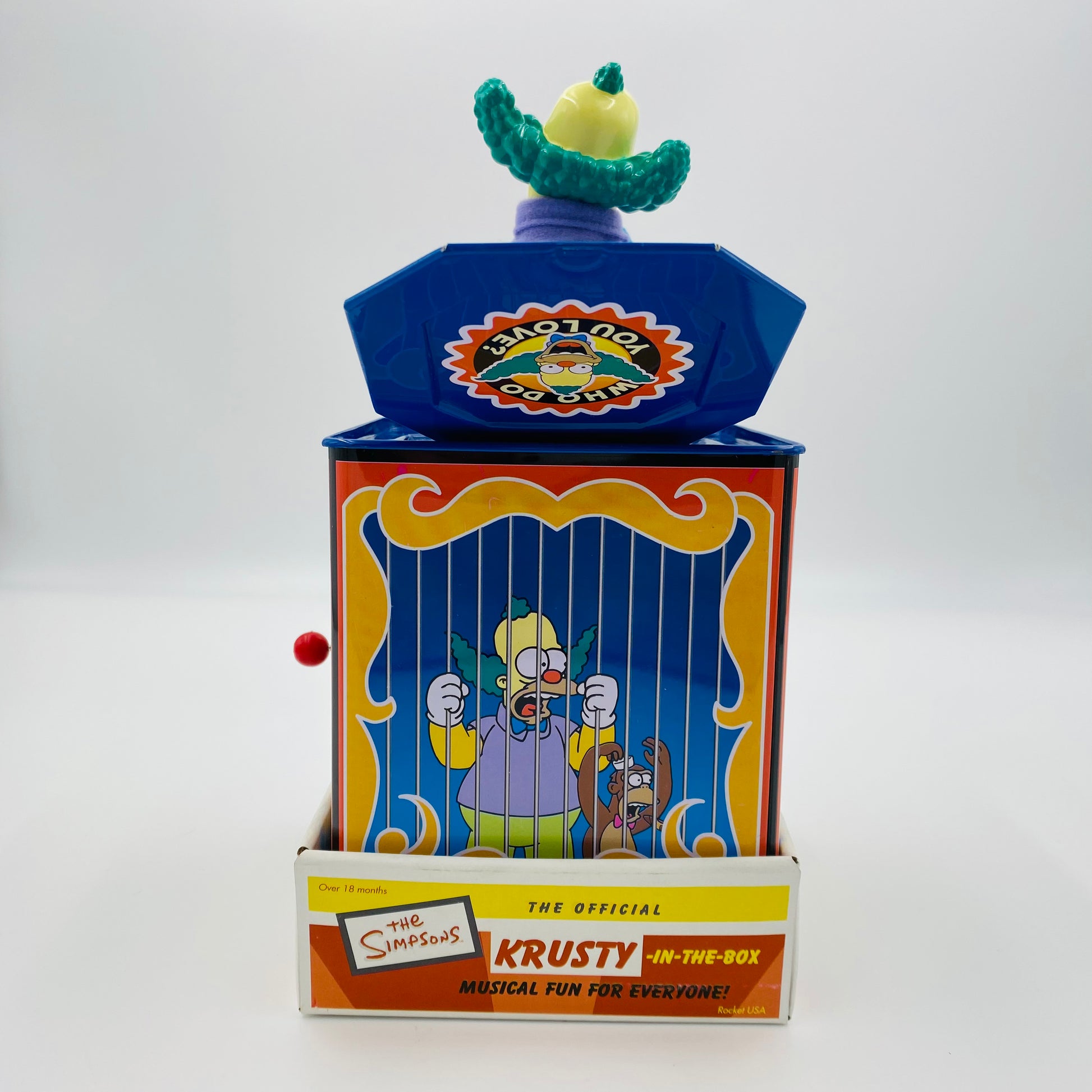 The Simpsons Krusty-in-the-box Jack-in-the-box (2002) Rocket USA – Mom ...