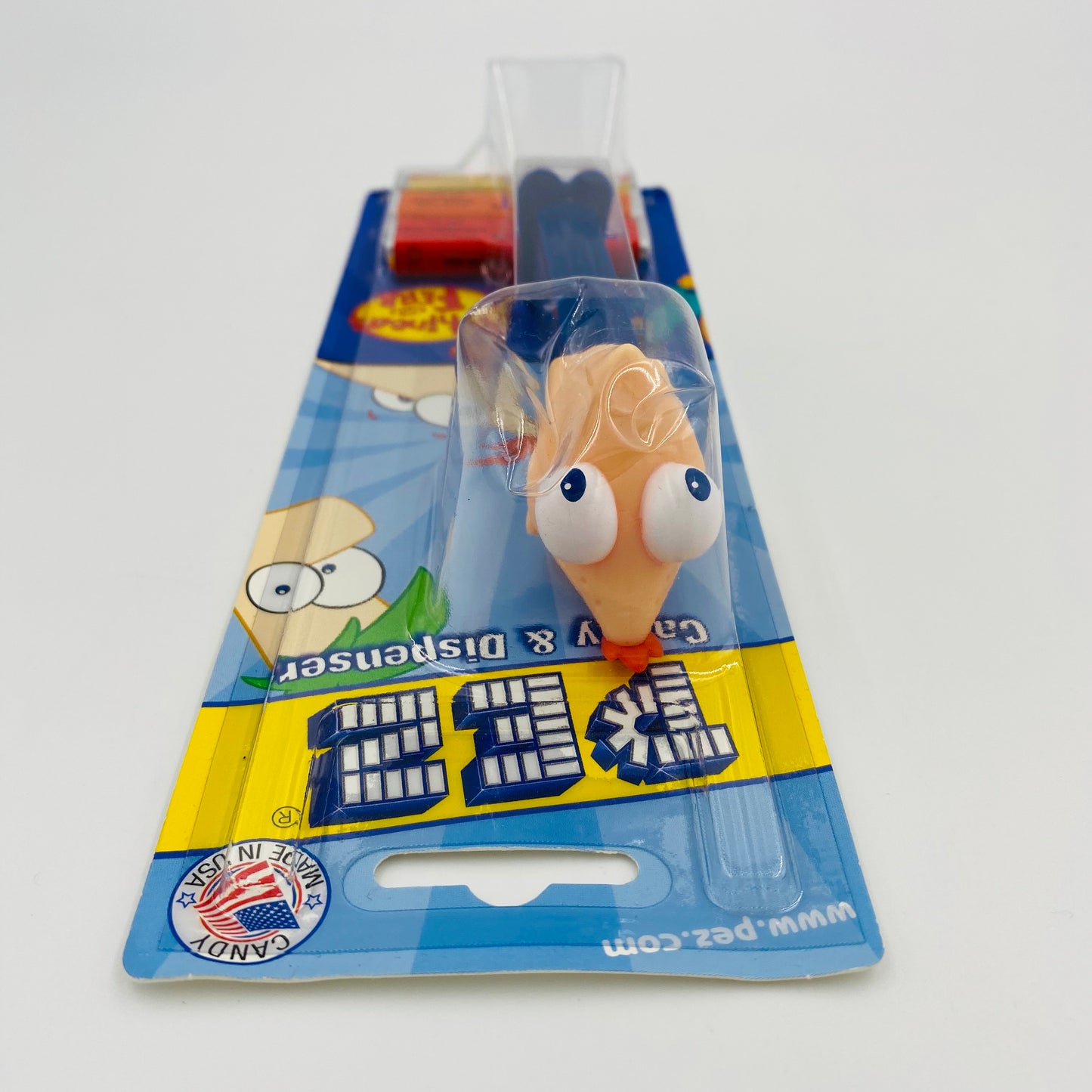 Phineas and Ferb Phineas PEZ dispenser (2011) carded