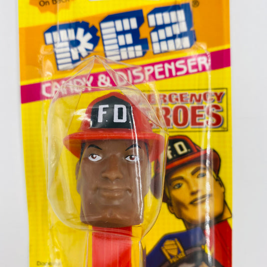 Emergency Heroes Frank the Fireman PEZ dispenser (2003) carded