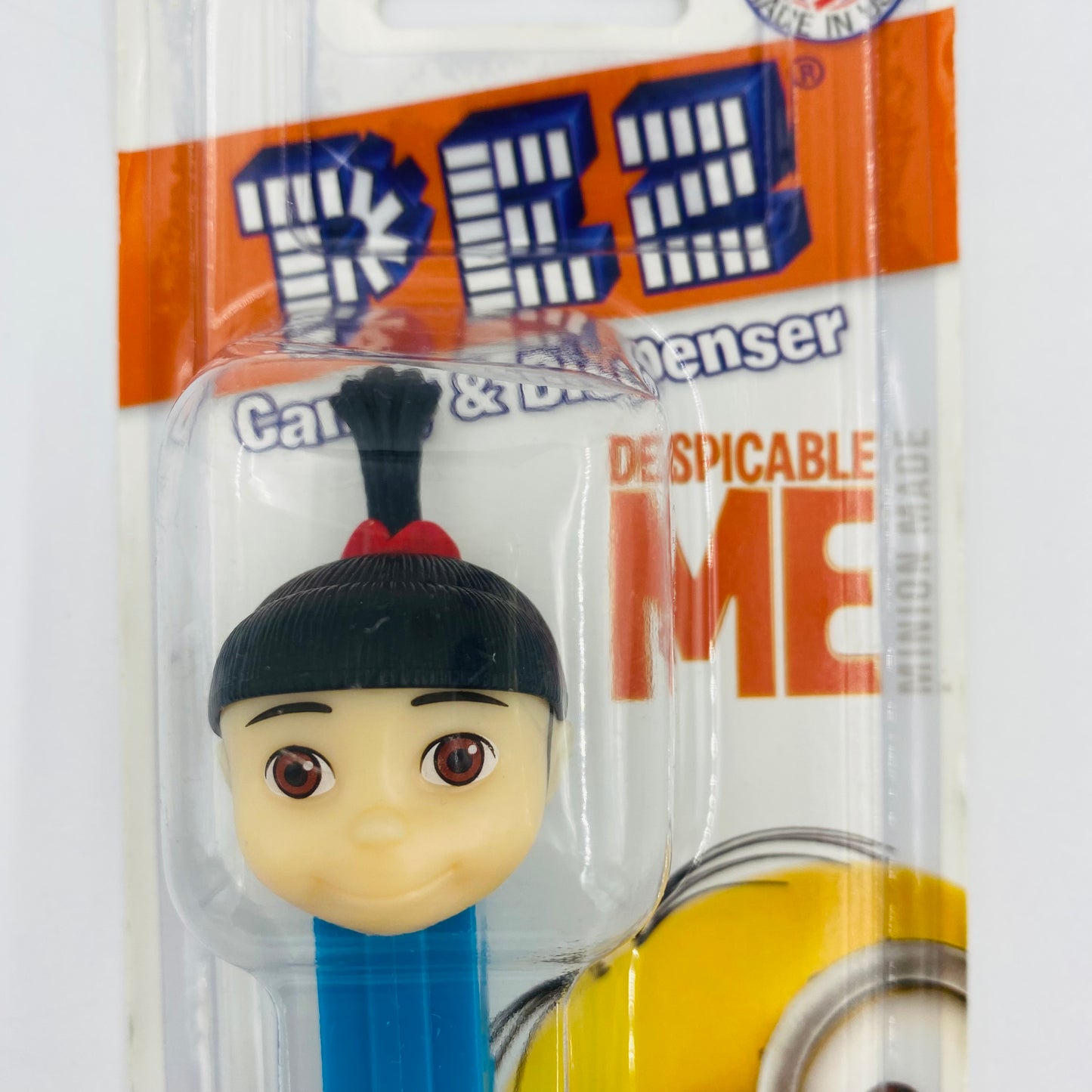 Despicable Me Agnes PEZ dispenser (2015) carded