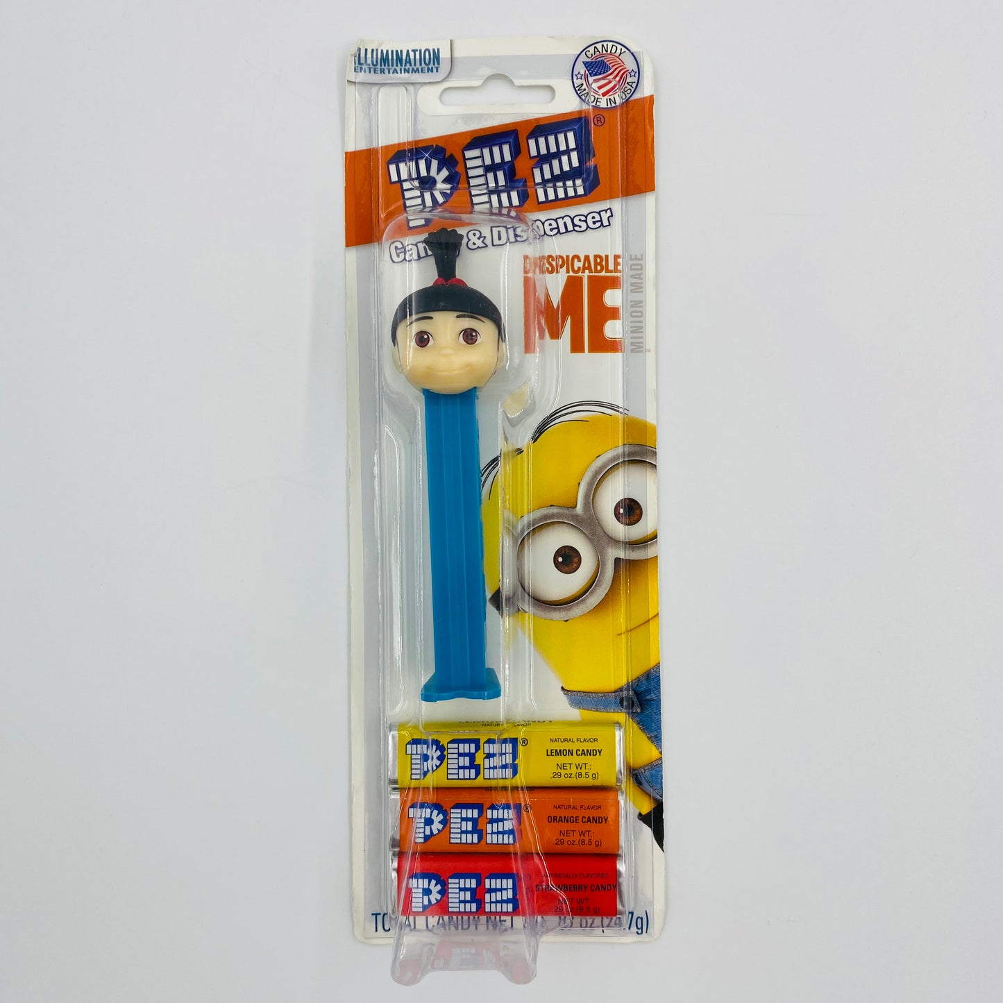 Despicable Me Agnes PEZ dispenser (2015) carded