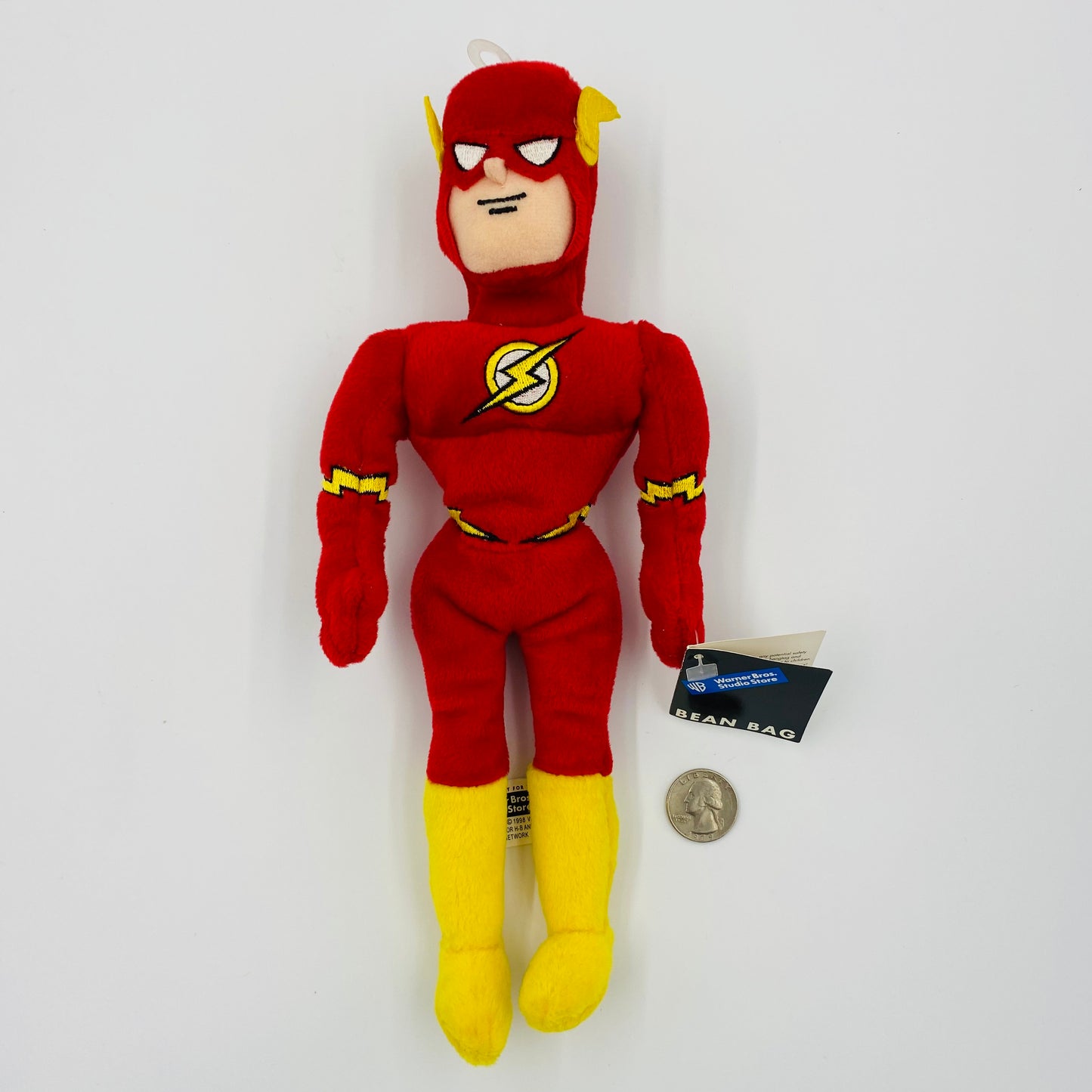 Warner Bros. Studio Store The Flash Bean Bag (1998) WB/DC