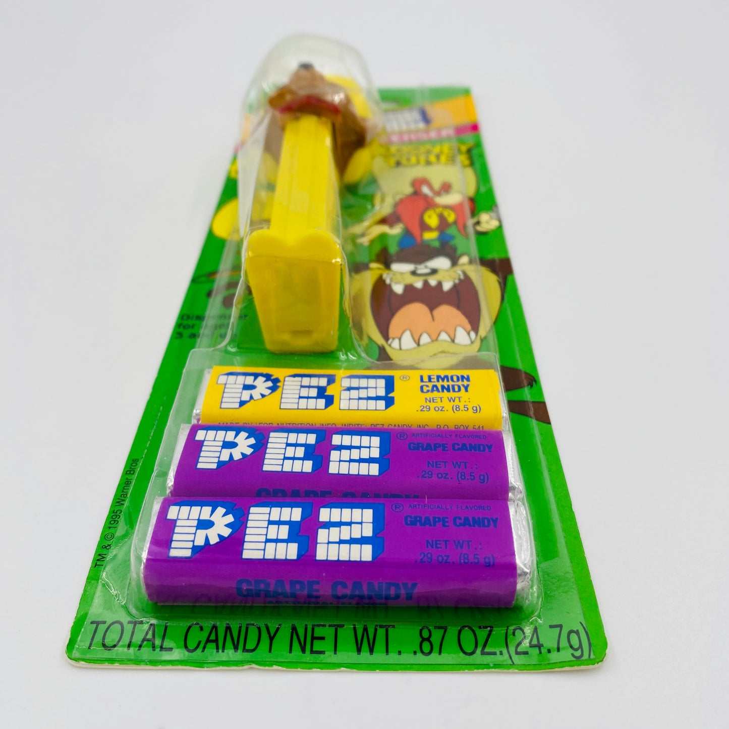 Looney Tunes Speedy Gonzales PEZ dispenser (1996) carded