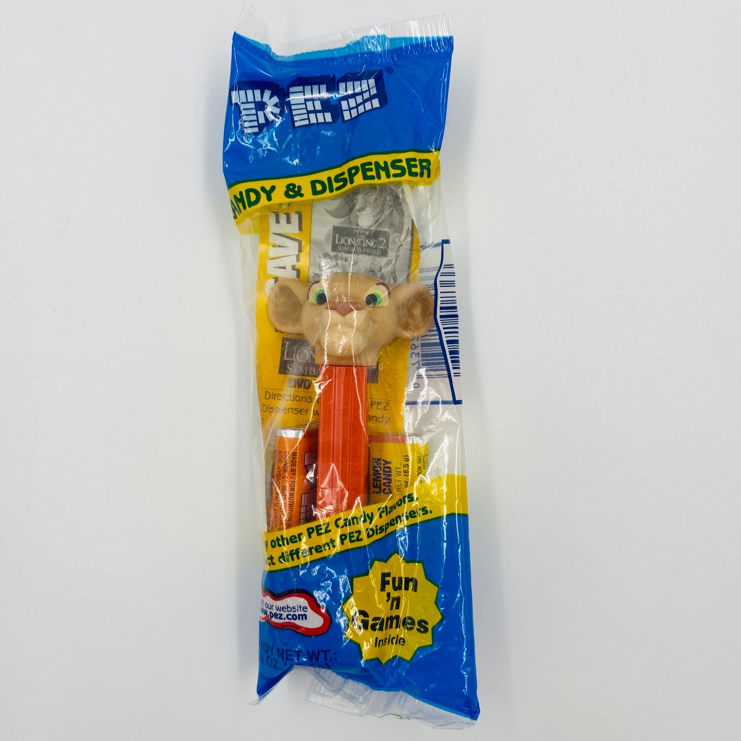 Lion King Nala PEZ dispenser (2004) bagged