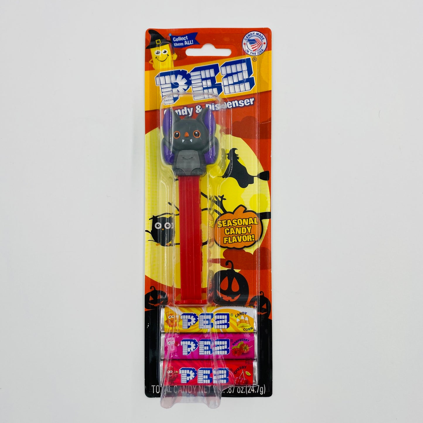 Halloween Vampire Bat PEZ dispenser (2019) carded