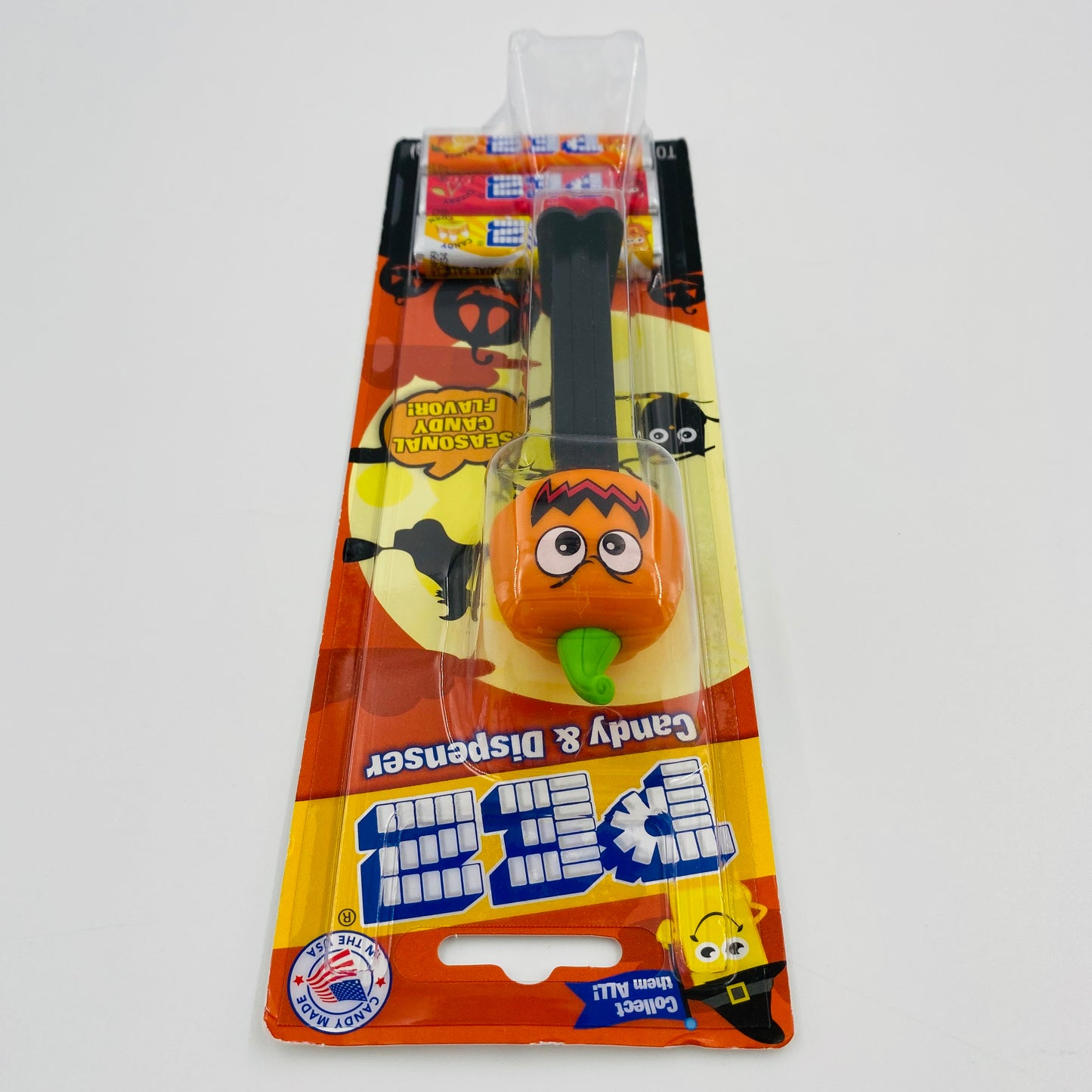 Halloween Jack O Lantern Pumpkin PEZ dispenser (2020) carded