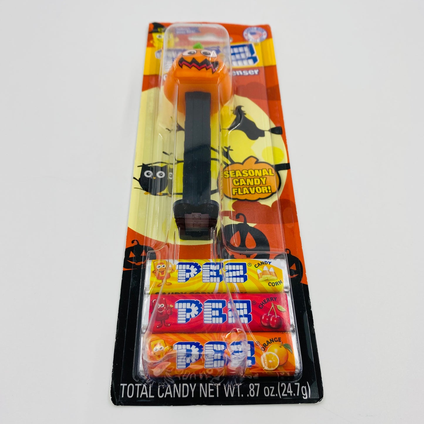 Halloween Jack O Lantern Pumpkin PEZ dispenser (2020) carded