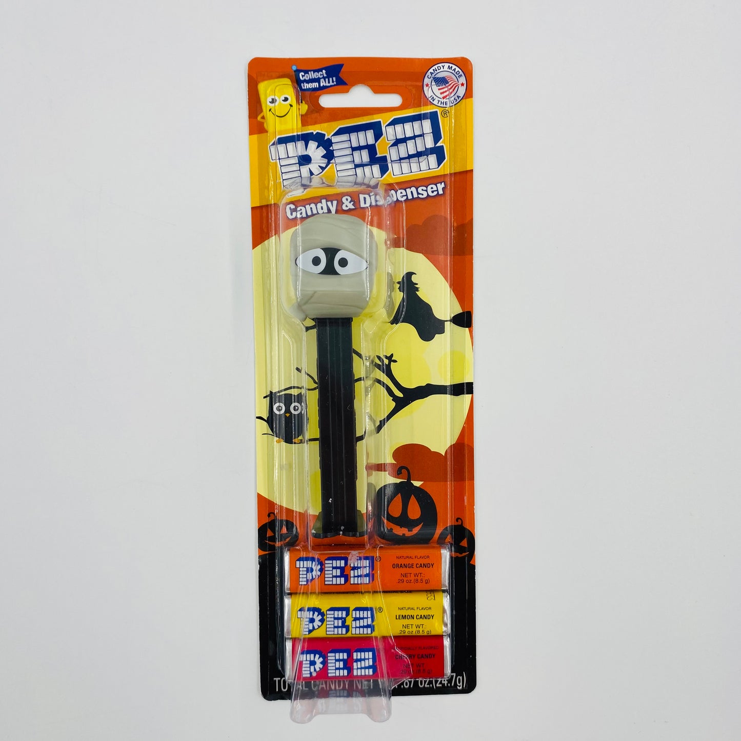 Halloween Mummy PEZ dispenser (2017) carded