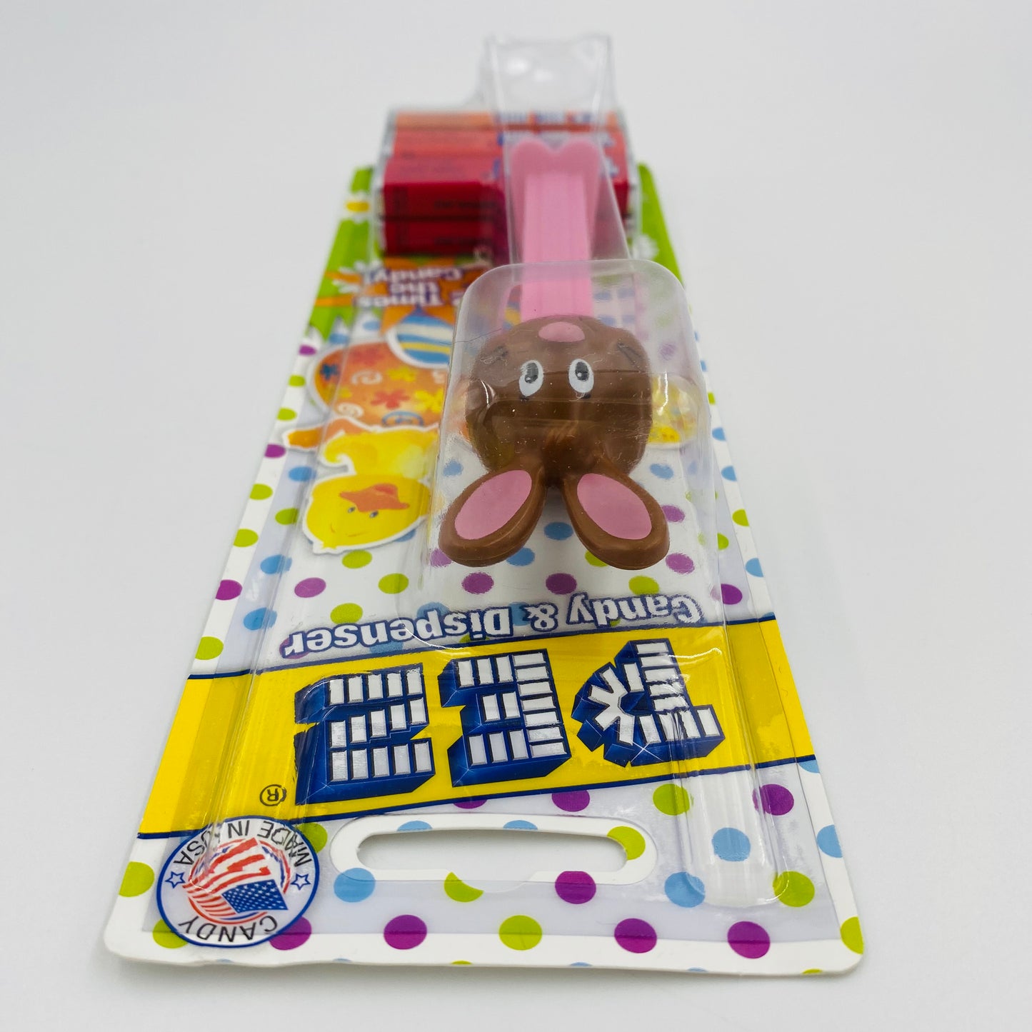 Easter Brown Bunny PEZ dispenser (2014) carded