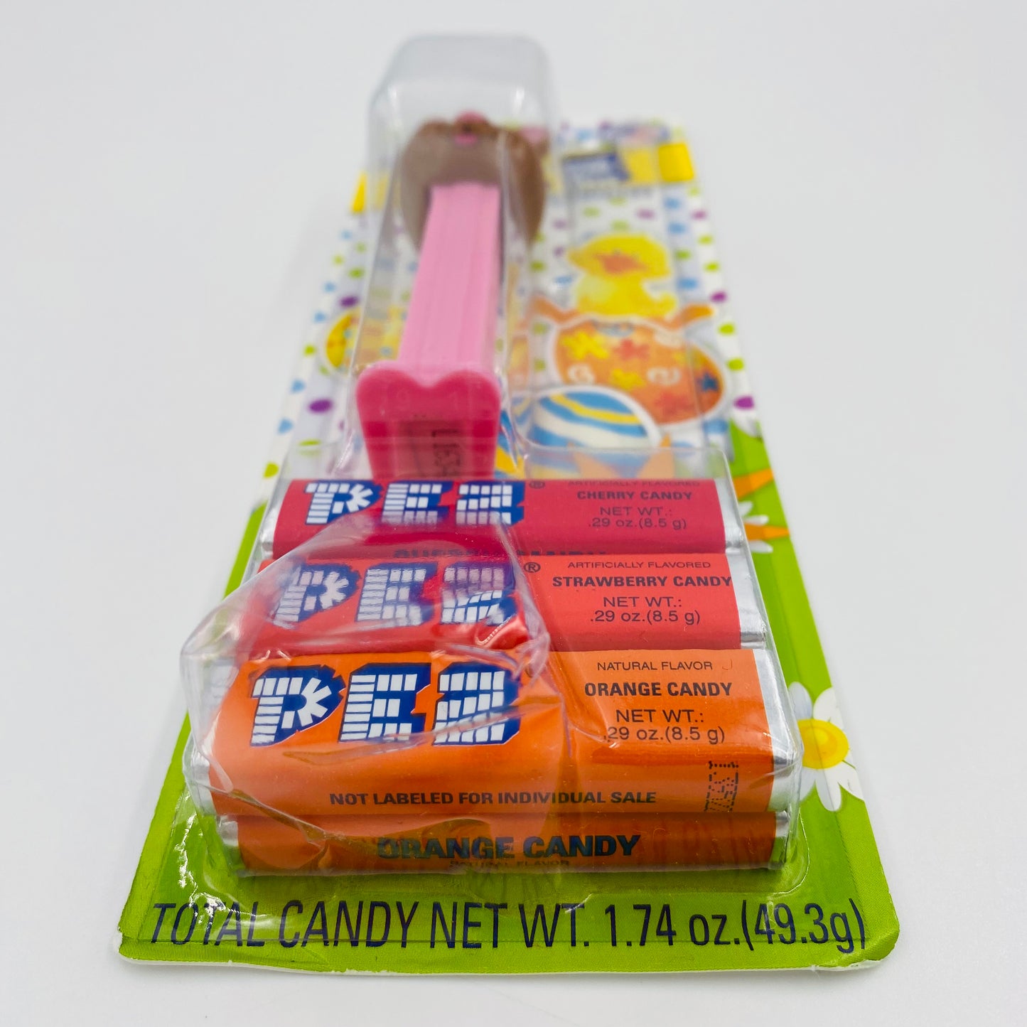 Easter Brown Bunny PEZ dispenser (2014) carded