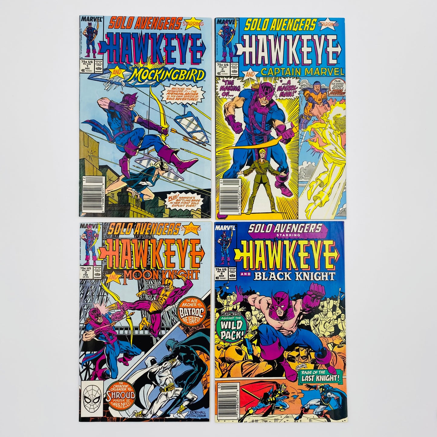 Solo Avengers/Avengers Spotlight #1-40 (1987-91) Marvel