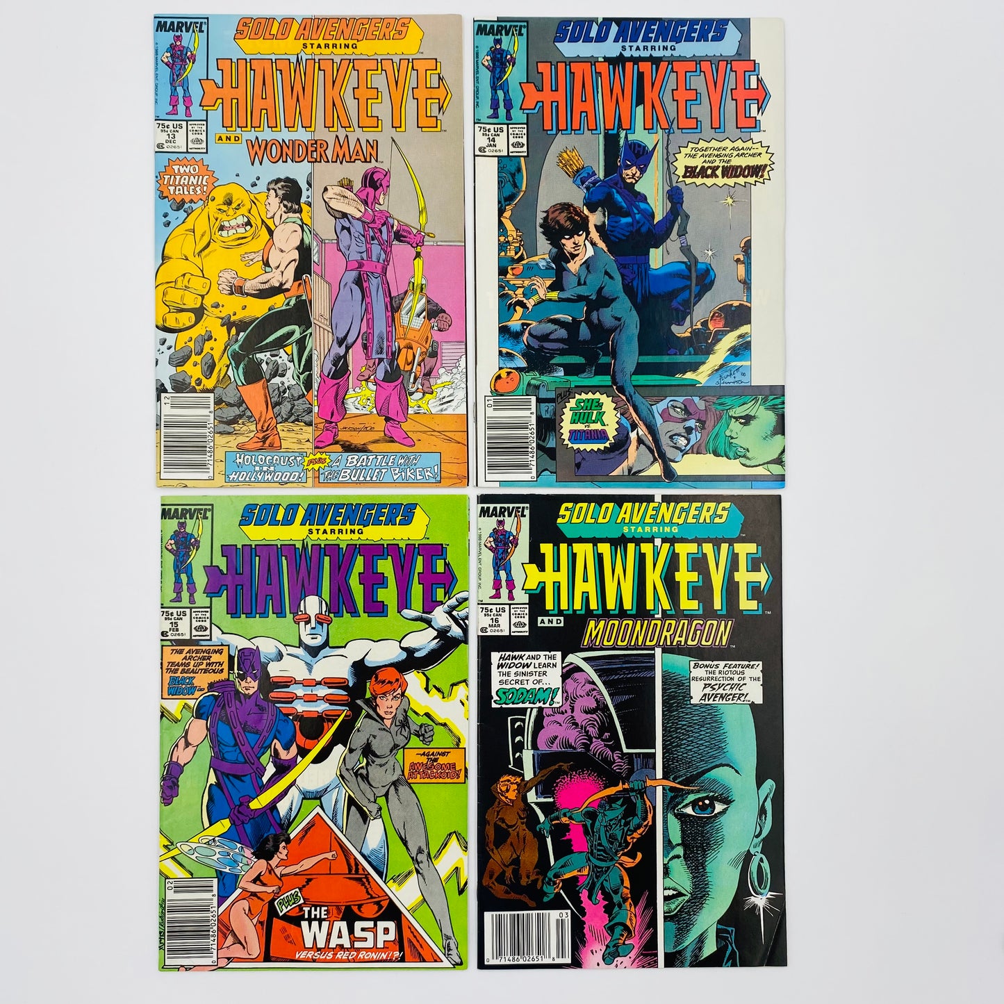 Solo Avengers/Avengers Spotlight #1-40 (1987-91) Marvel