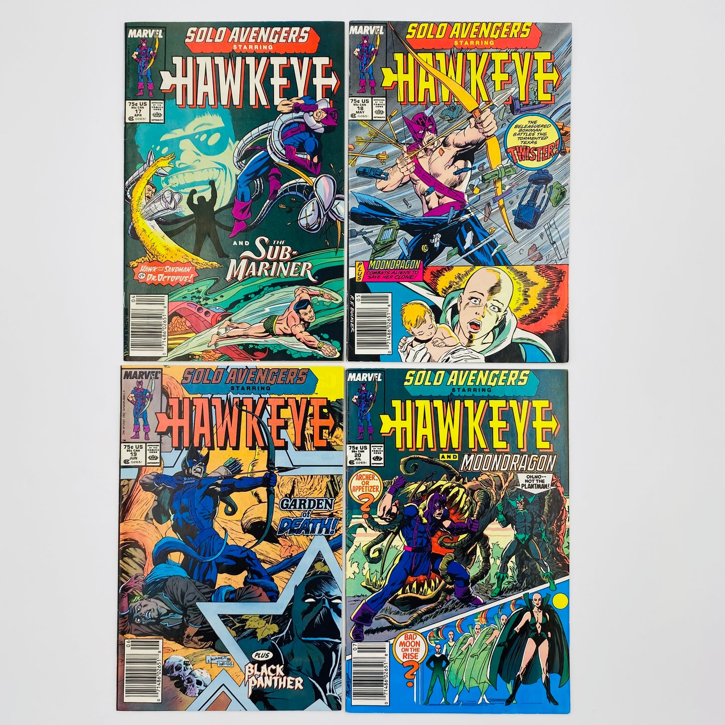 Solo Avengers/Avengers Spotlight #1-40 (1987-91) Marvel