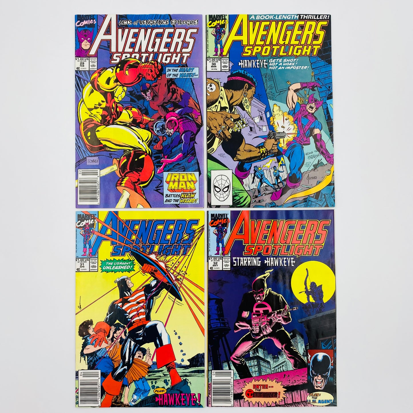 Solo Avengers/Avengers Spotlight #1-40 (1987-91) Marvel