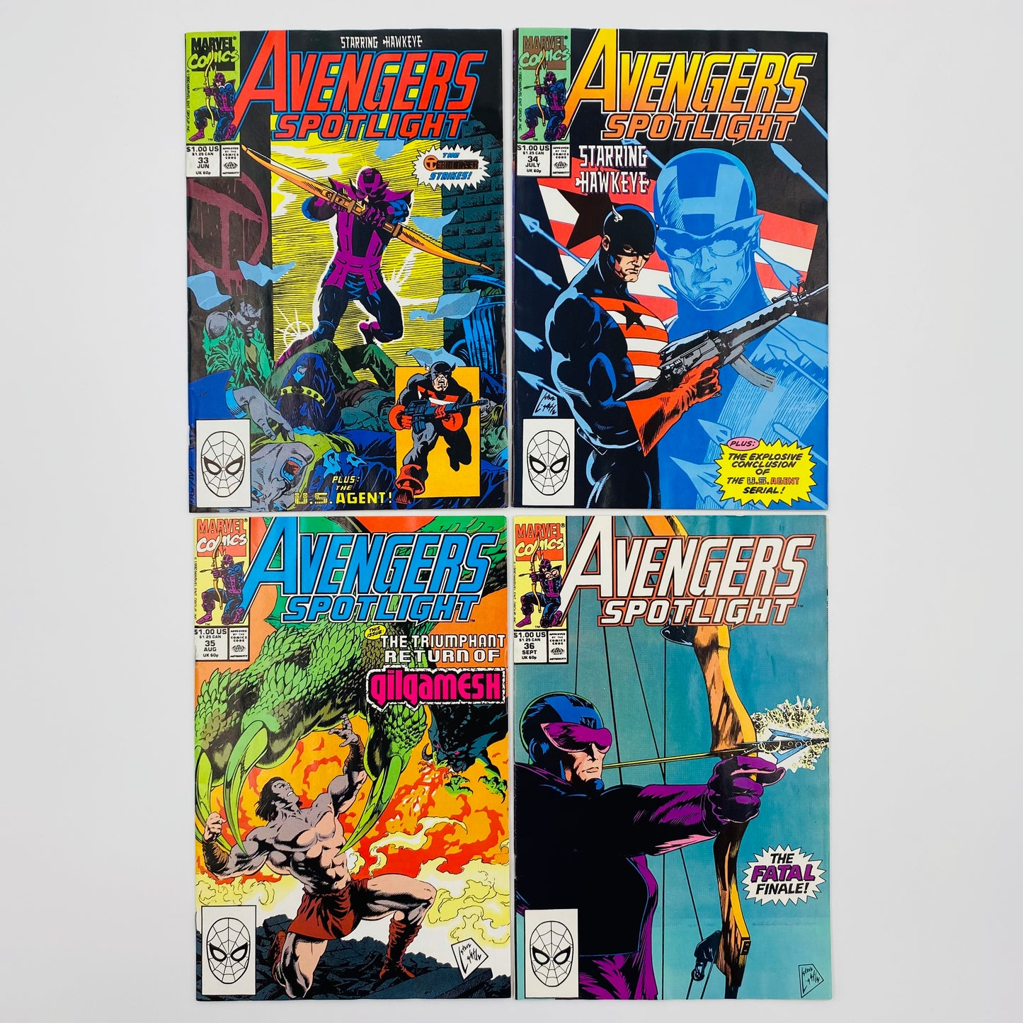 Solo Avengers/Avengers Spotlight #1-40 (1987-91) Marvel