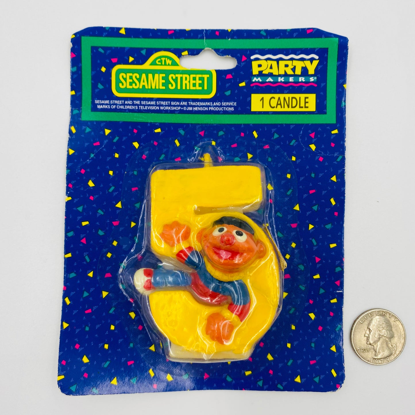 Sesame Street: Ernie #5 candle