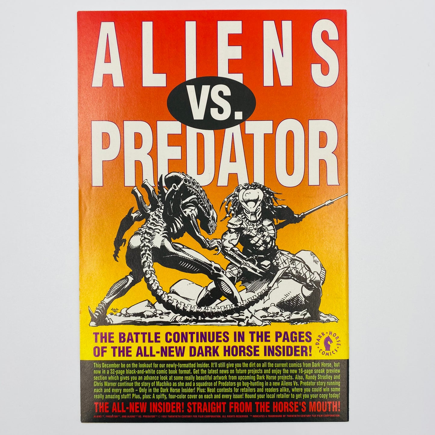 Predator Cold War 1-4 (1991) Dark Horse