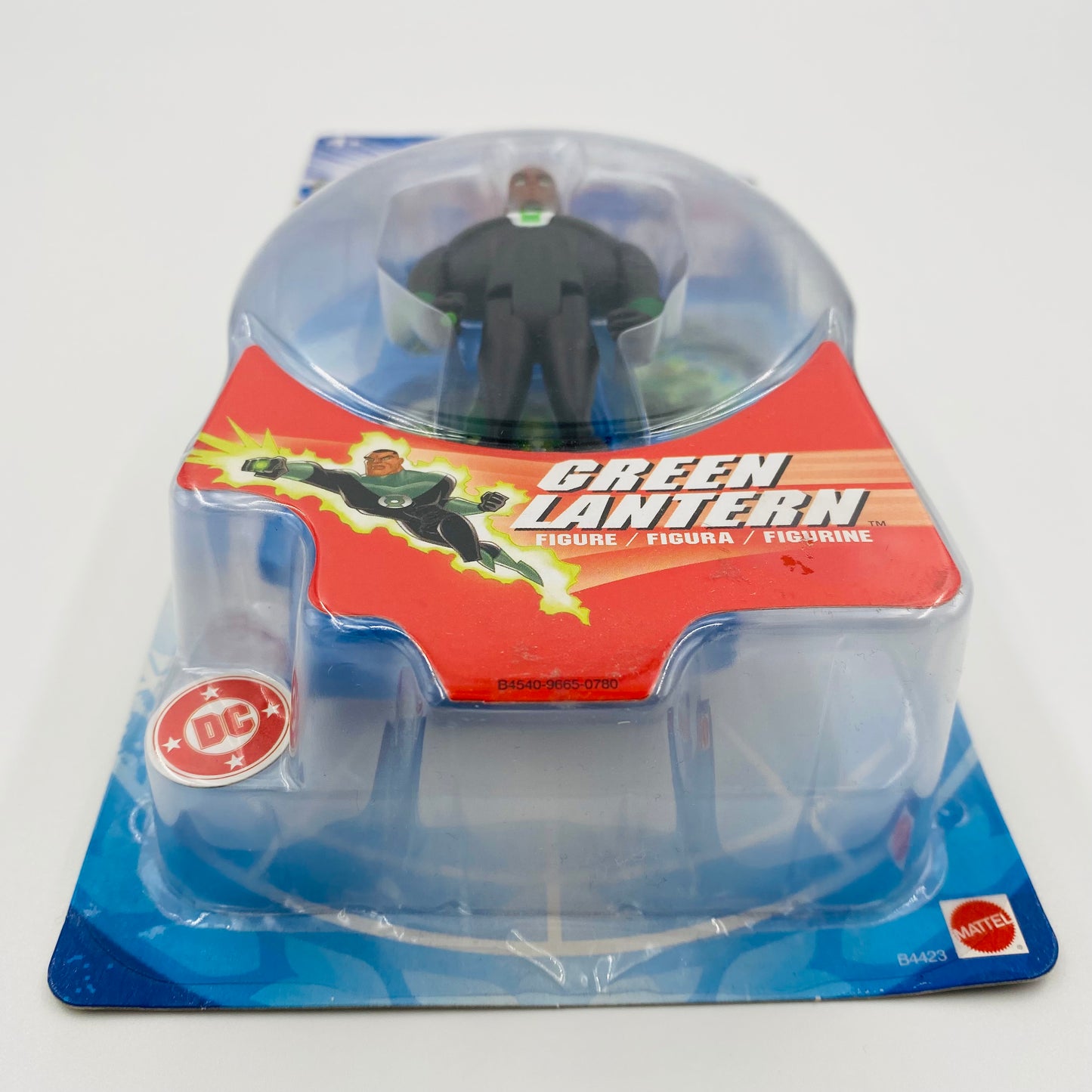 Justice League Green Lantern carded 5" action figure (2002) Mattel