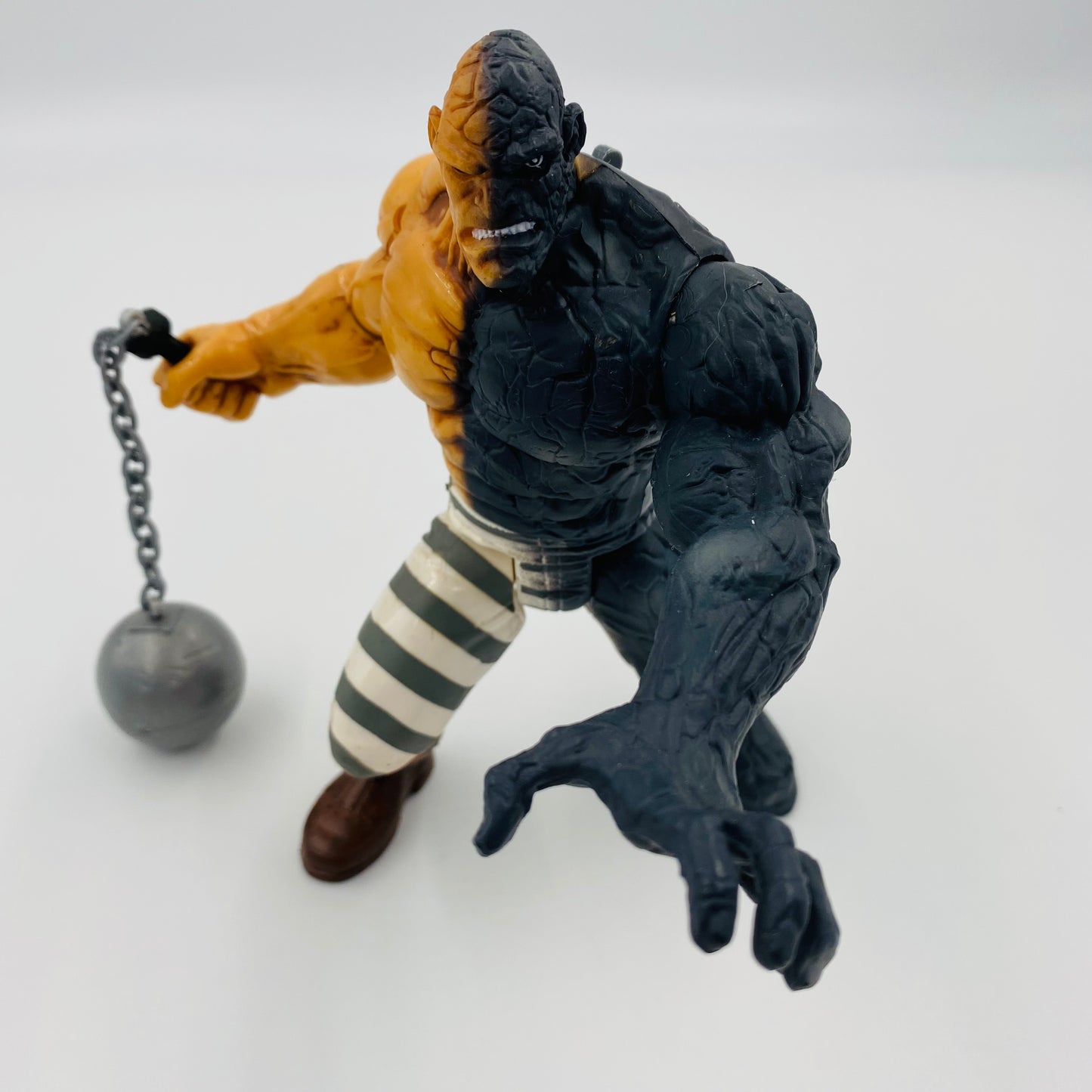 Incredible Hulk Transformations Absorbing Man loose 7" action figure (1997) Toy Biz