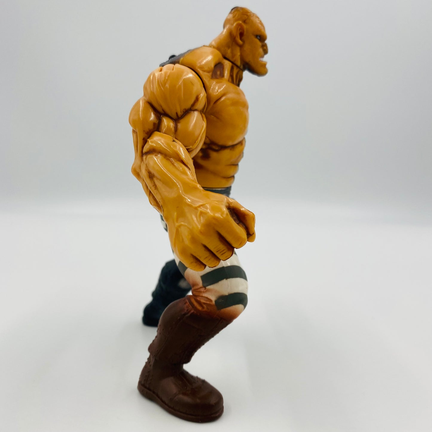 Incredible Hulk Transformations Absorbing Man loose 7" action figure (1997) Toy Biz