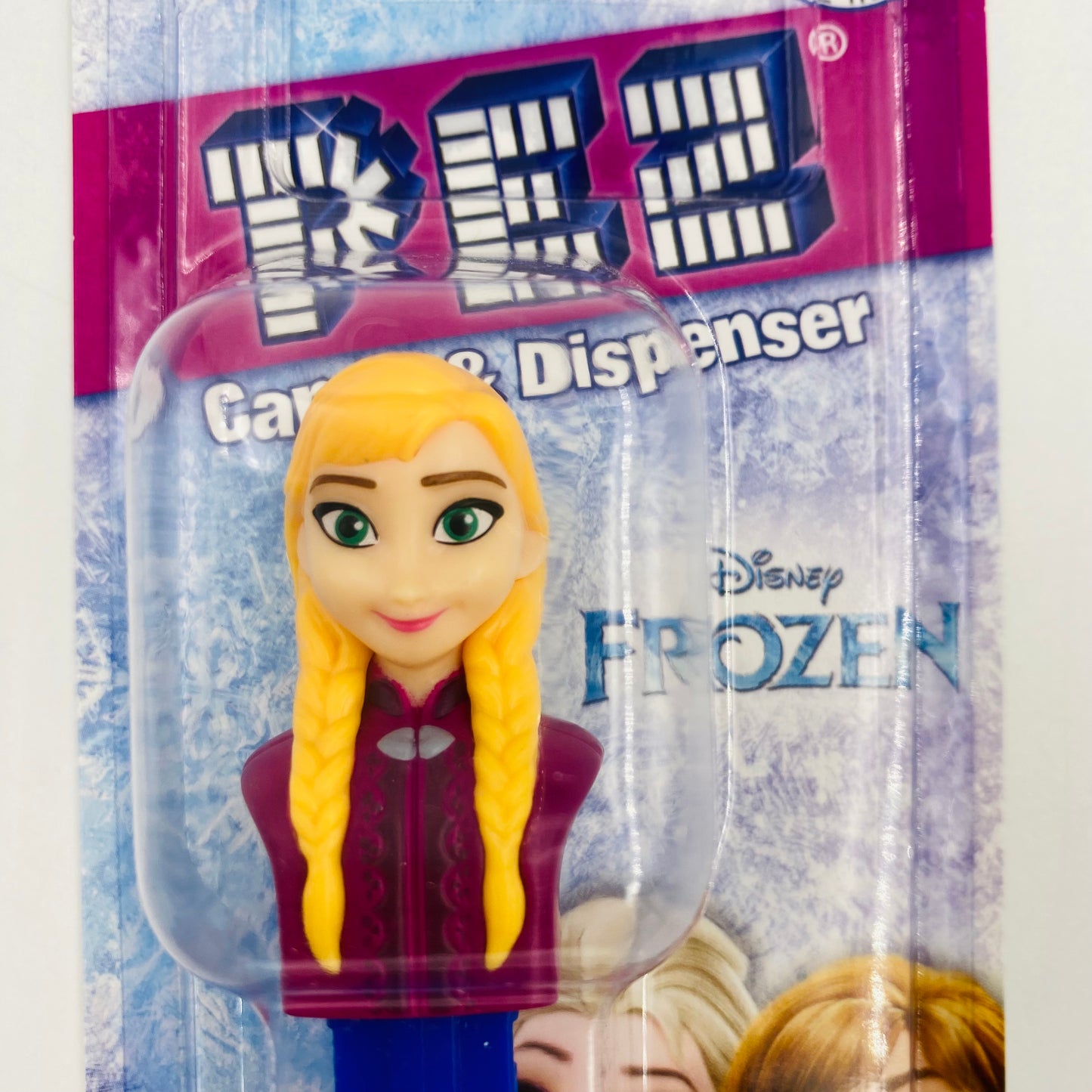 Frozen Anna PEZ dispenser (2014) carded