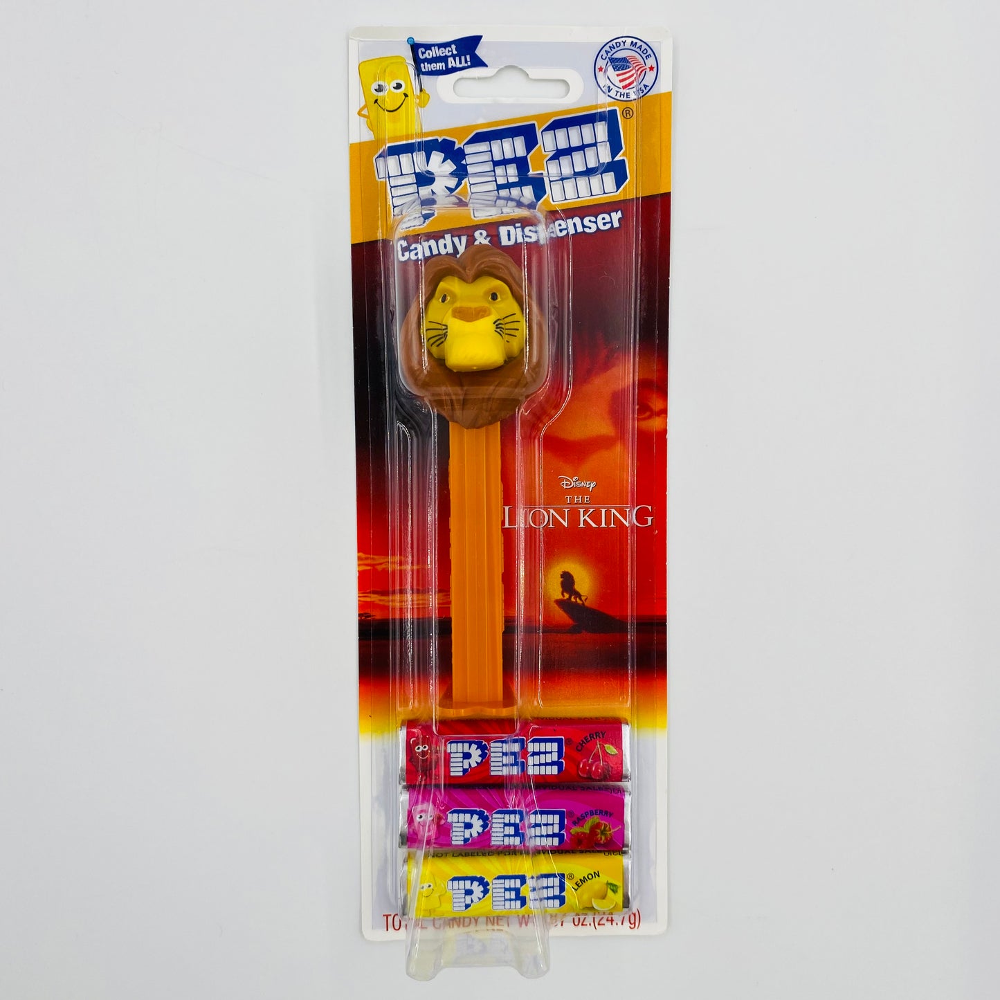 Lion King Mufasa PEZ dispenser (2019) carded