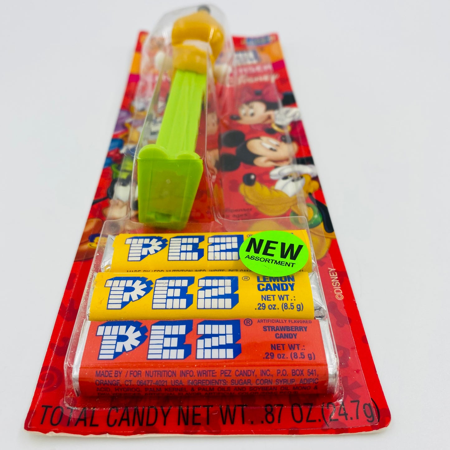 Disney Extreme Pluto PEZ Dispenser (2003) carded