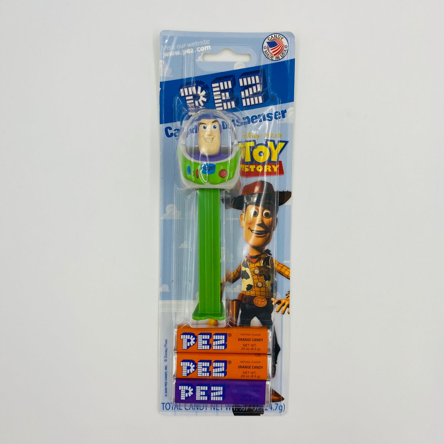 Toy Story Buzz Lightyear PEZ dispenser (2006) carded