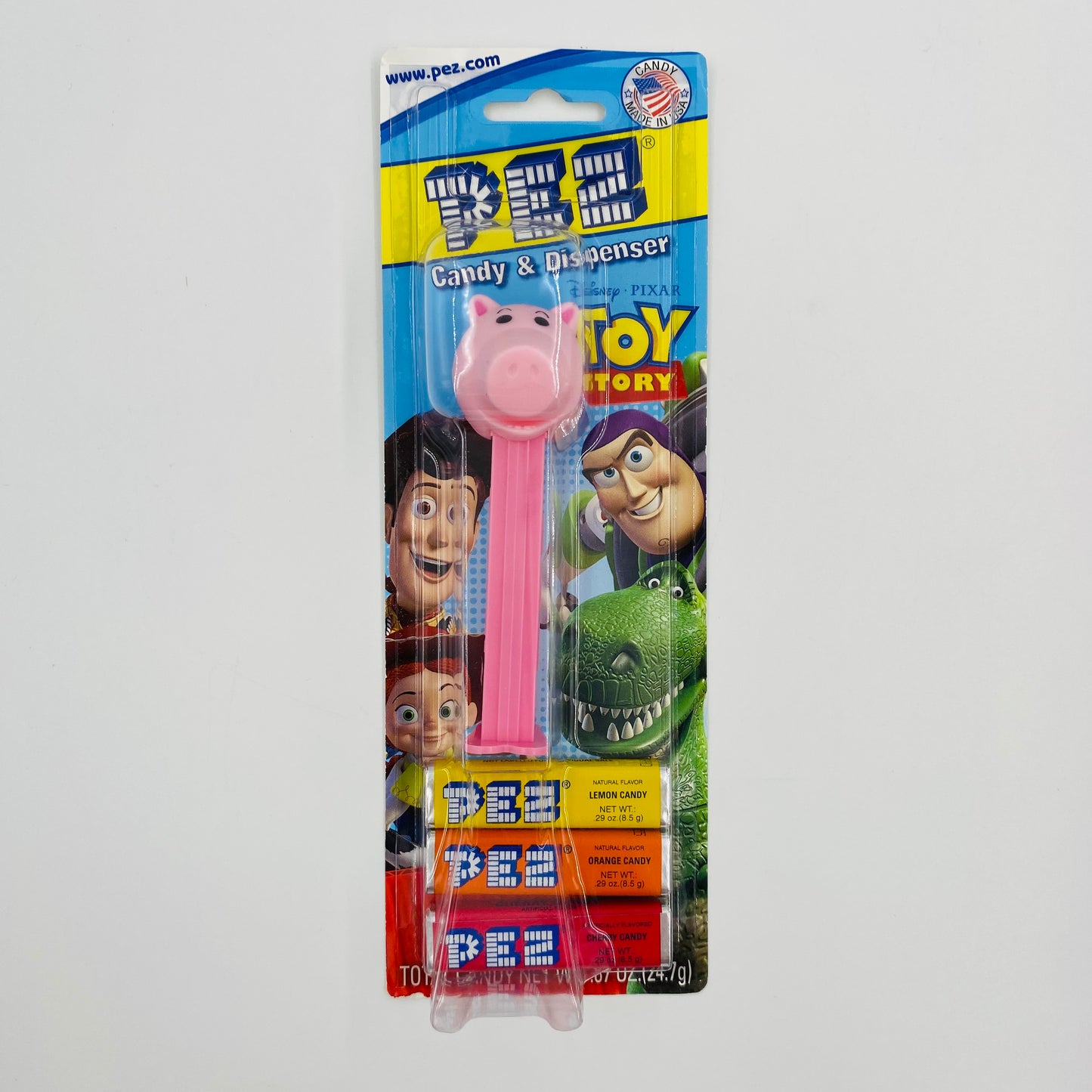 Toy Story Hamm PEZ dispenser (2010) carded