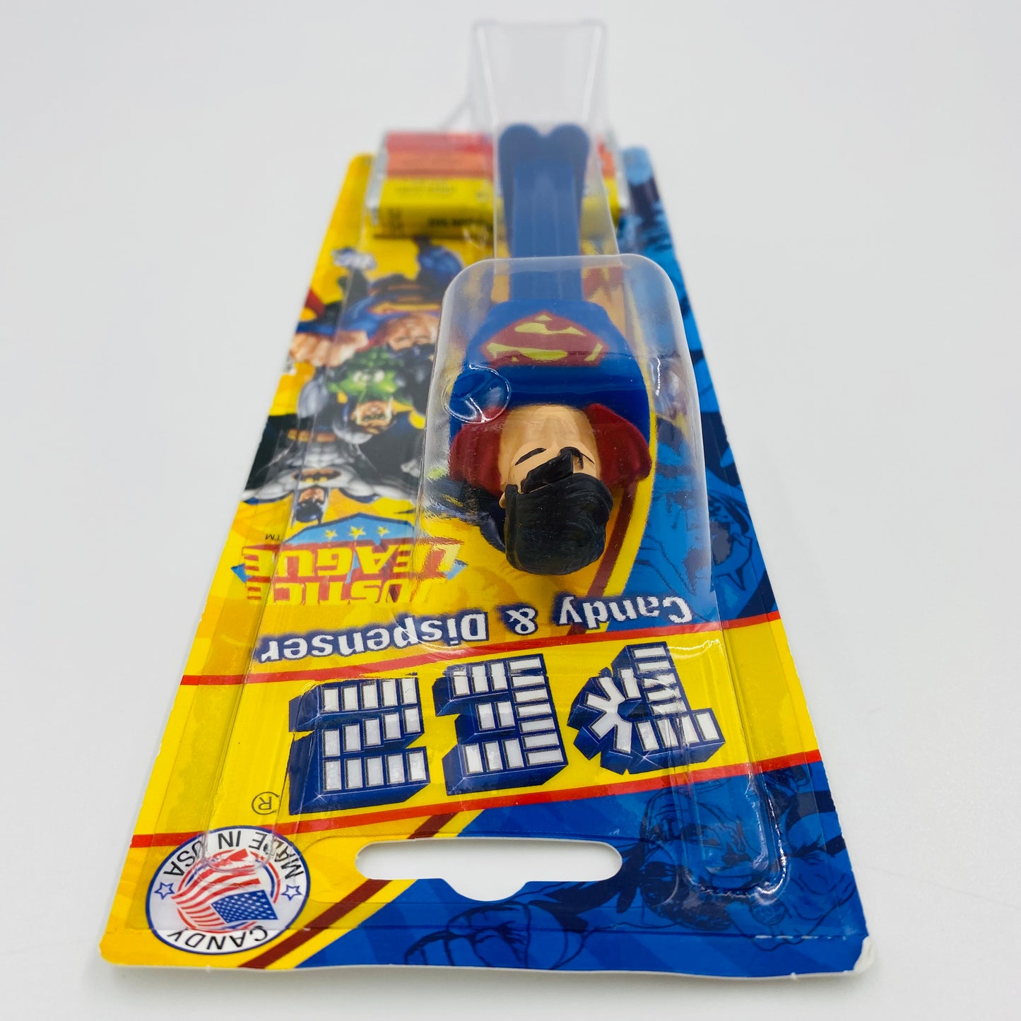 DC Superman PEZ dispenser (2011) carded